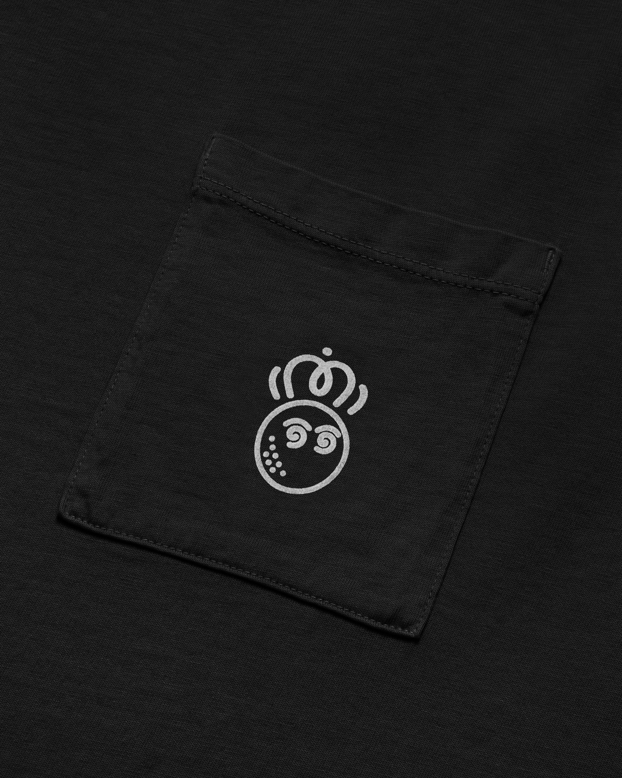 Malbon Roll King Pocket T-Shirt - Black - Image 4