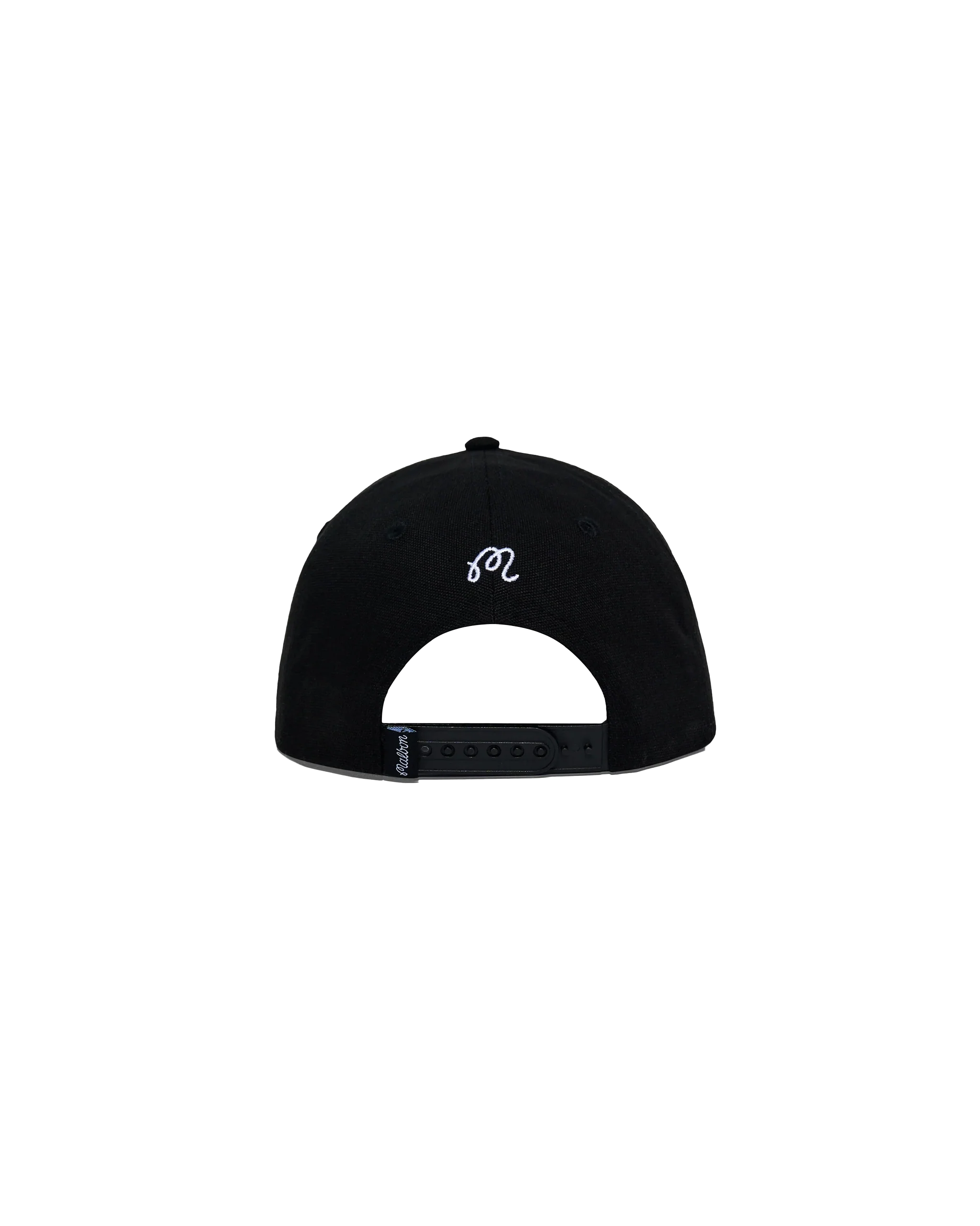 Malbon Swing Oil Canvas Hat - Black - Image 4