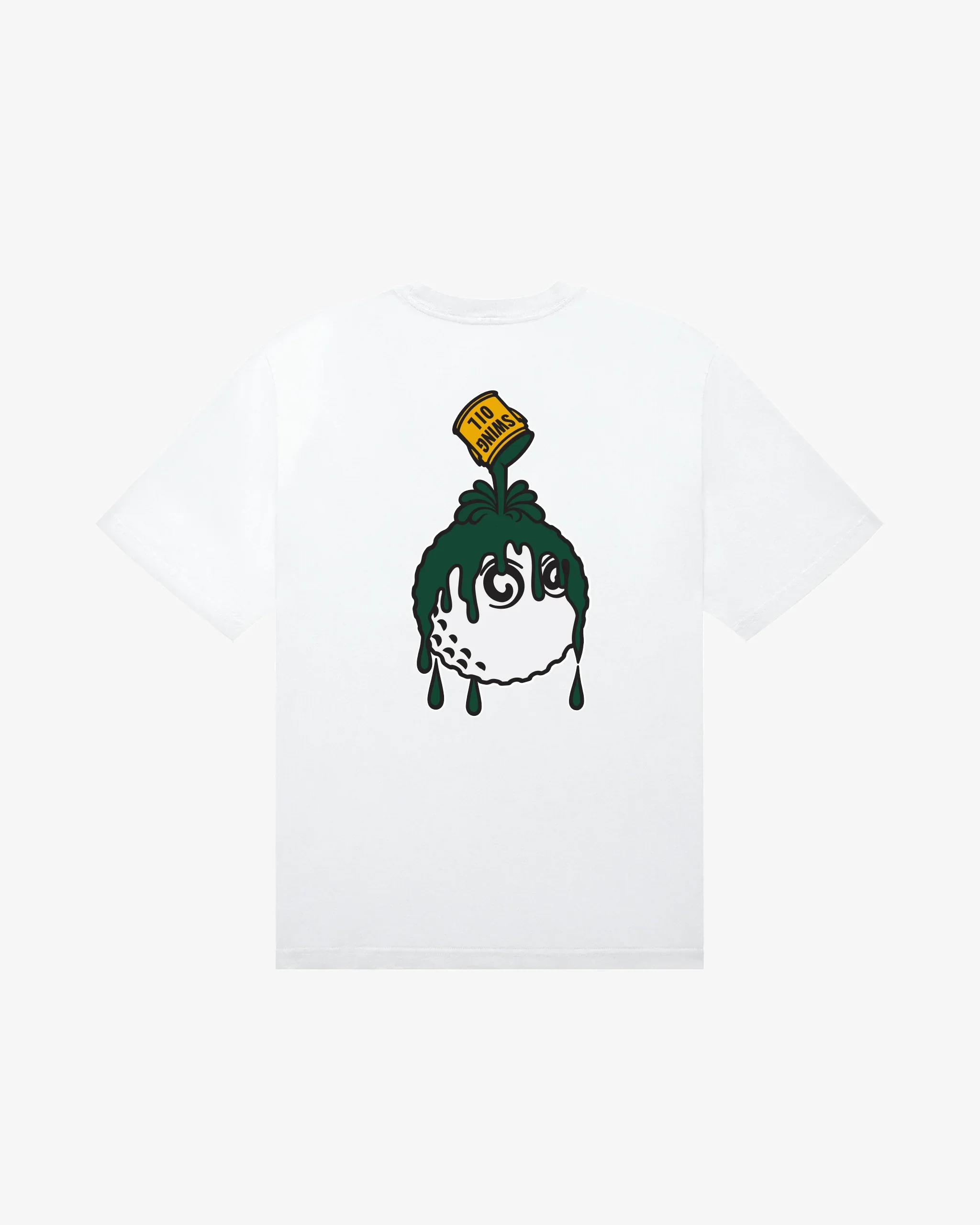 Malbon Golf Swing Oil T-Shirt - White - Image 5