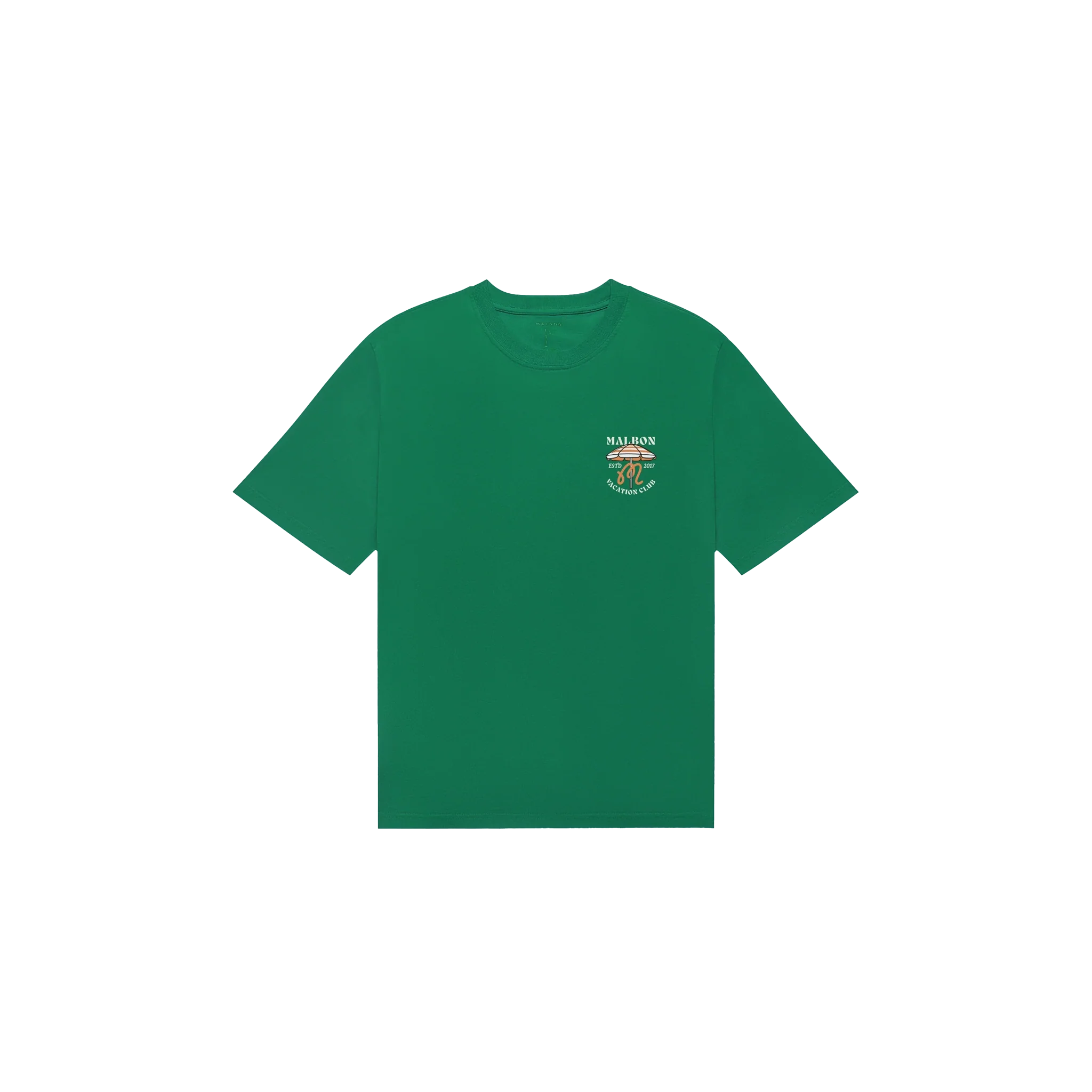 Malbon Vacation Club Tee - Green