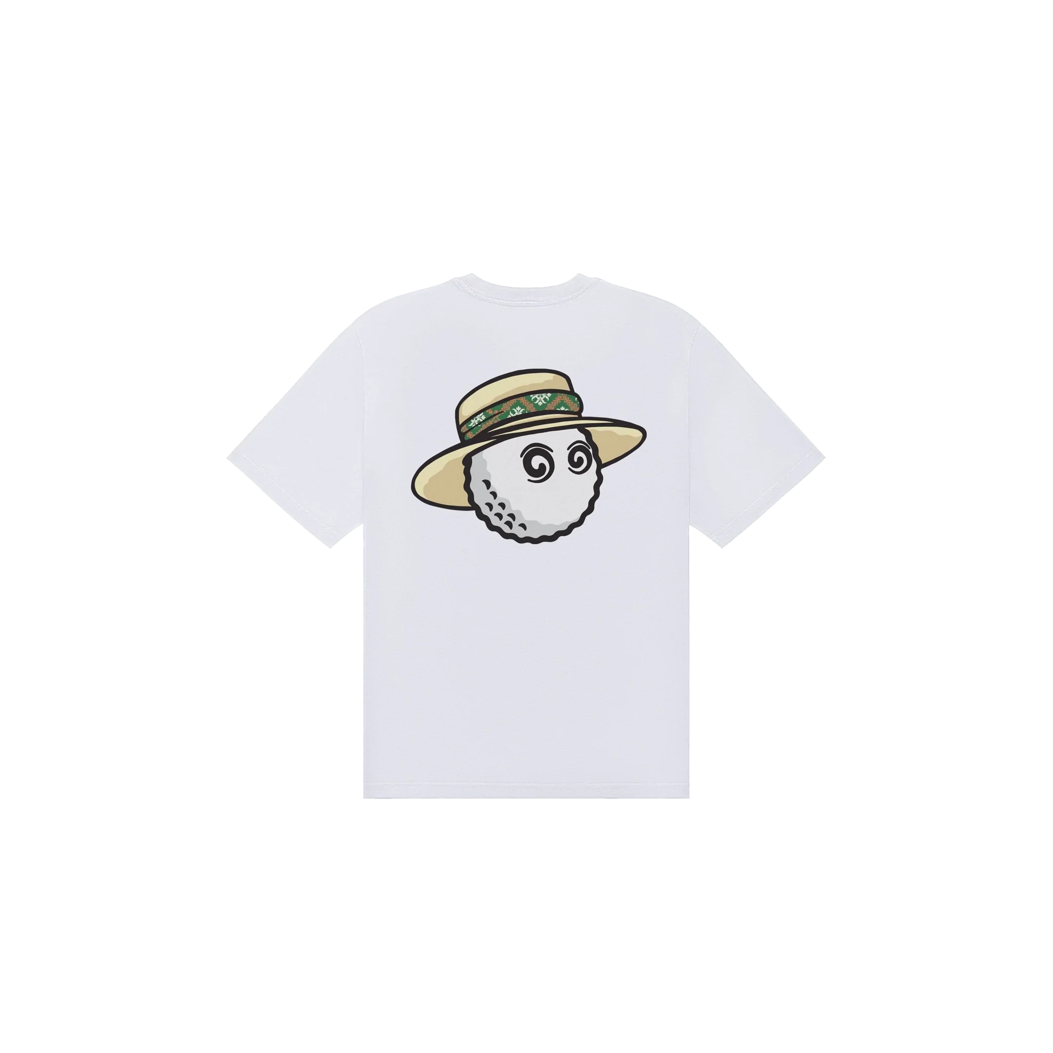 Malbon Vacation Club Tee - White - Image 2