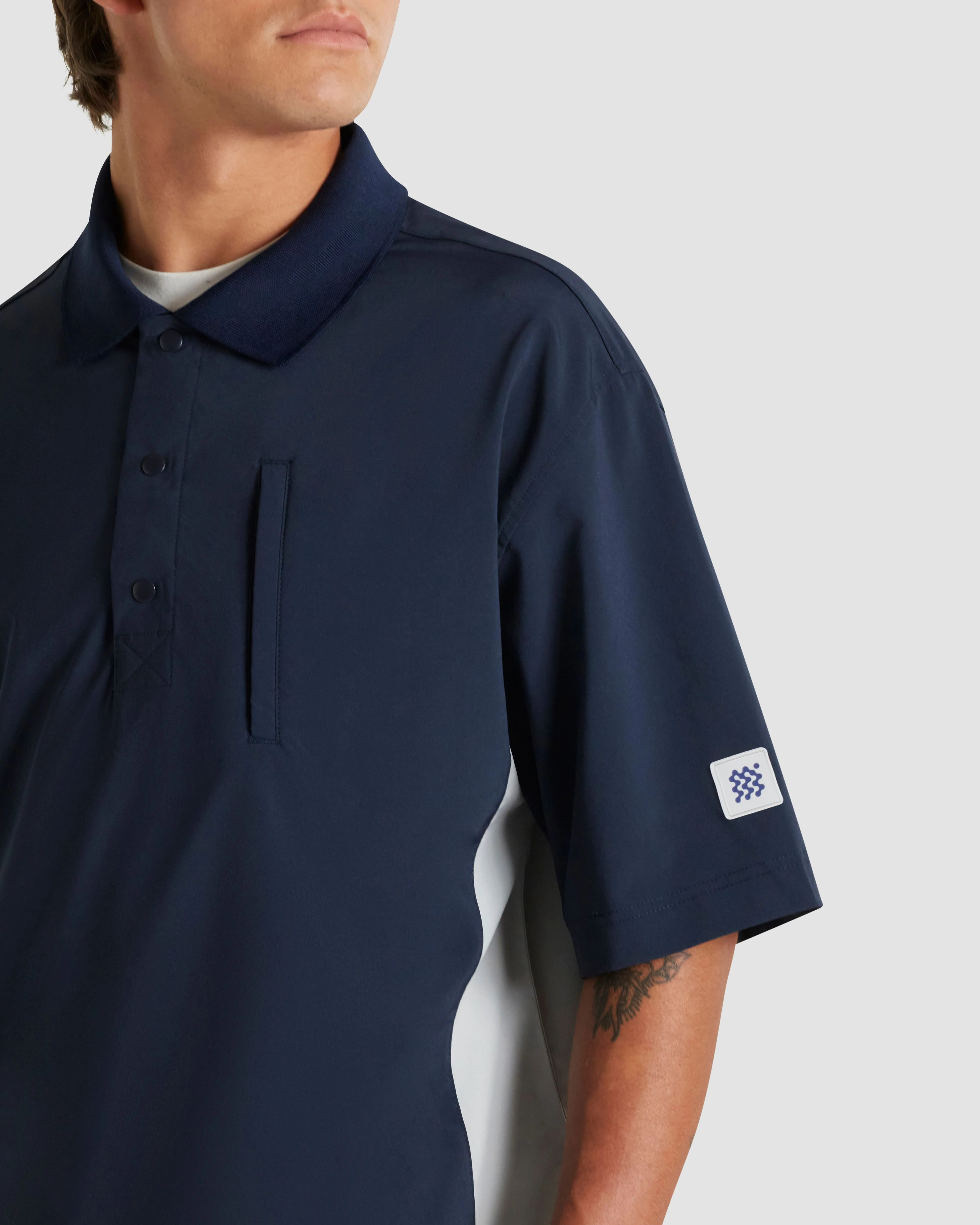 Manors Ranger Shooter Shirt - Navy - Image 3