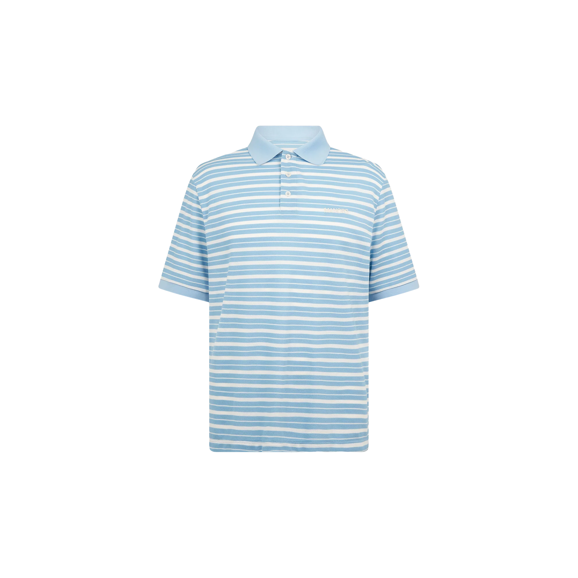 Manors GOAT Pique Polo 2.0 - Sky Blue