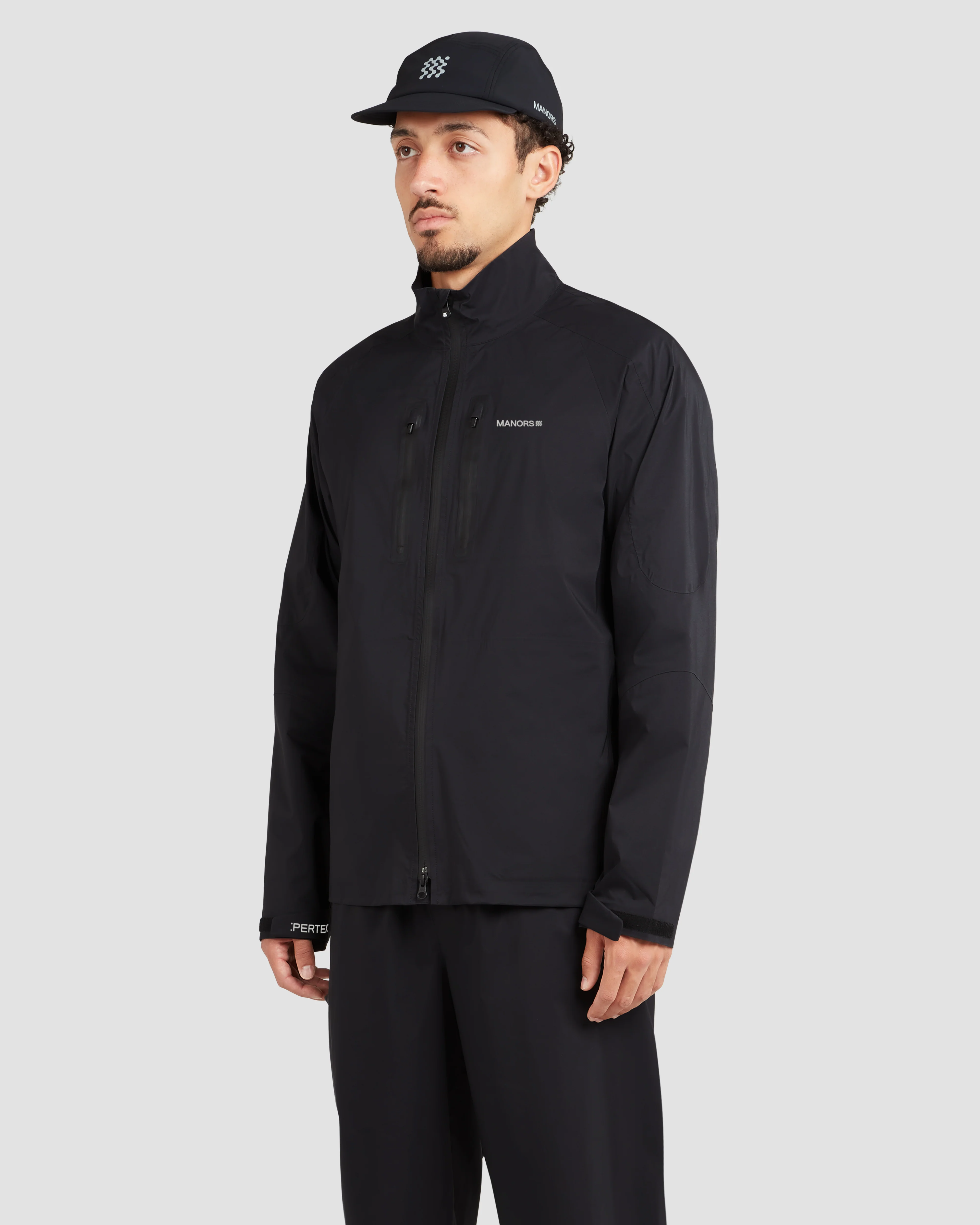 Manors Golf 2.5L Pertex¬Æ Waterproof Jacket - Black - Image 11