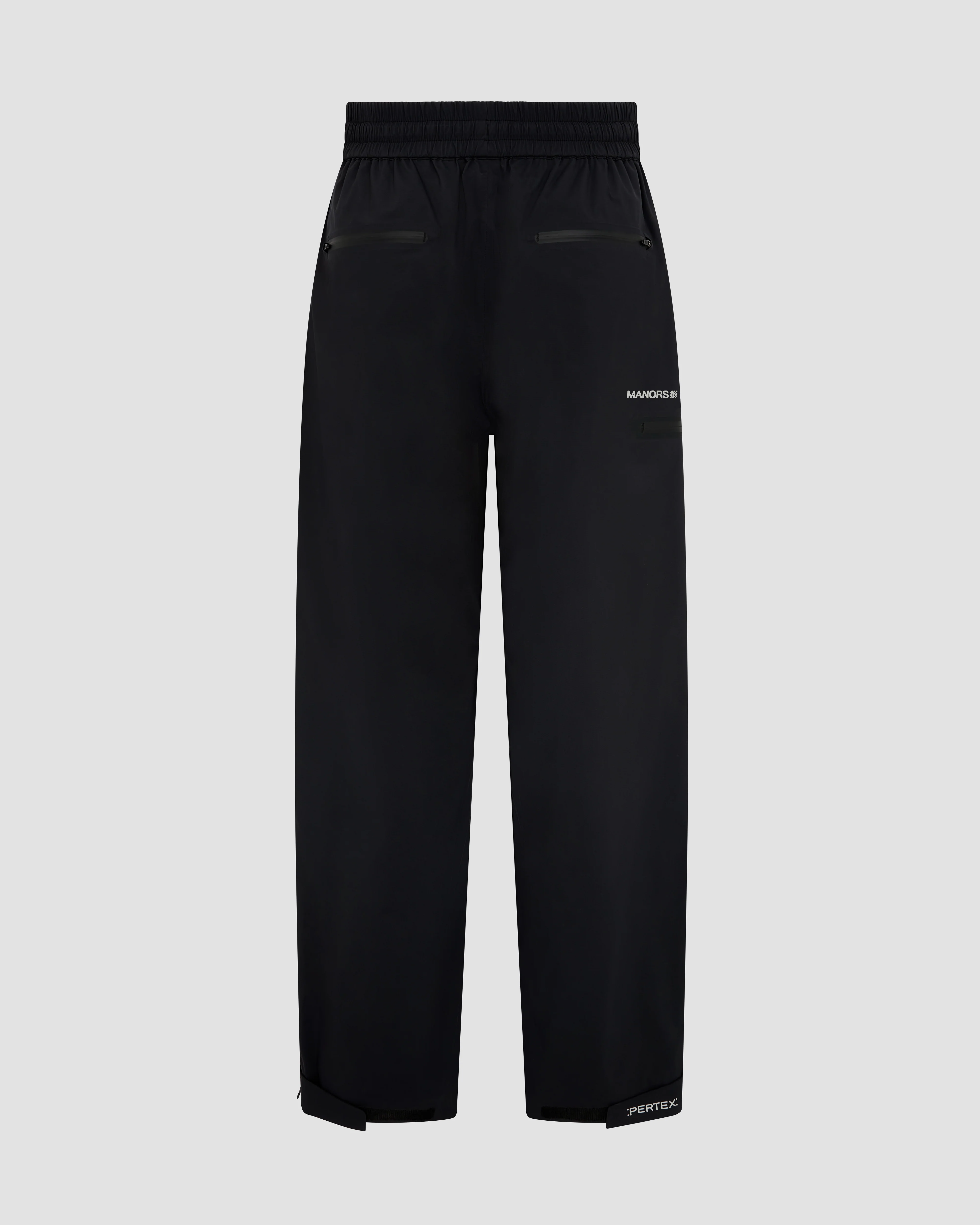Manors Golf 2.5L Pertex® Waterproof Pants - Black - Image 4