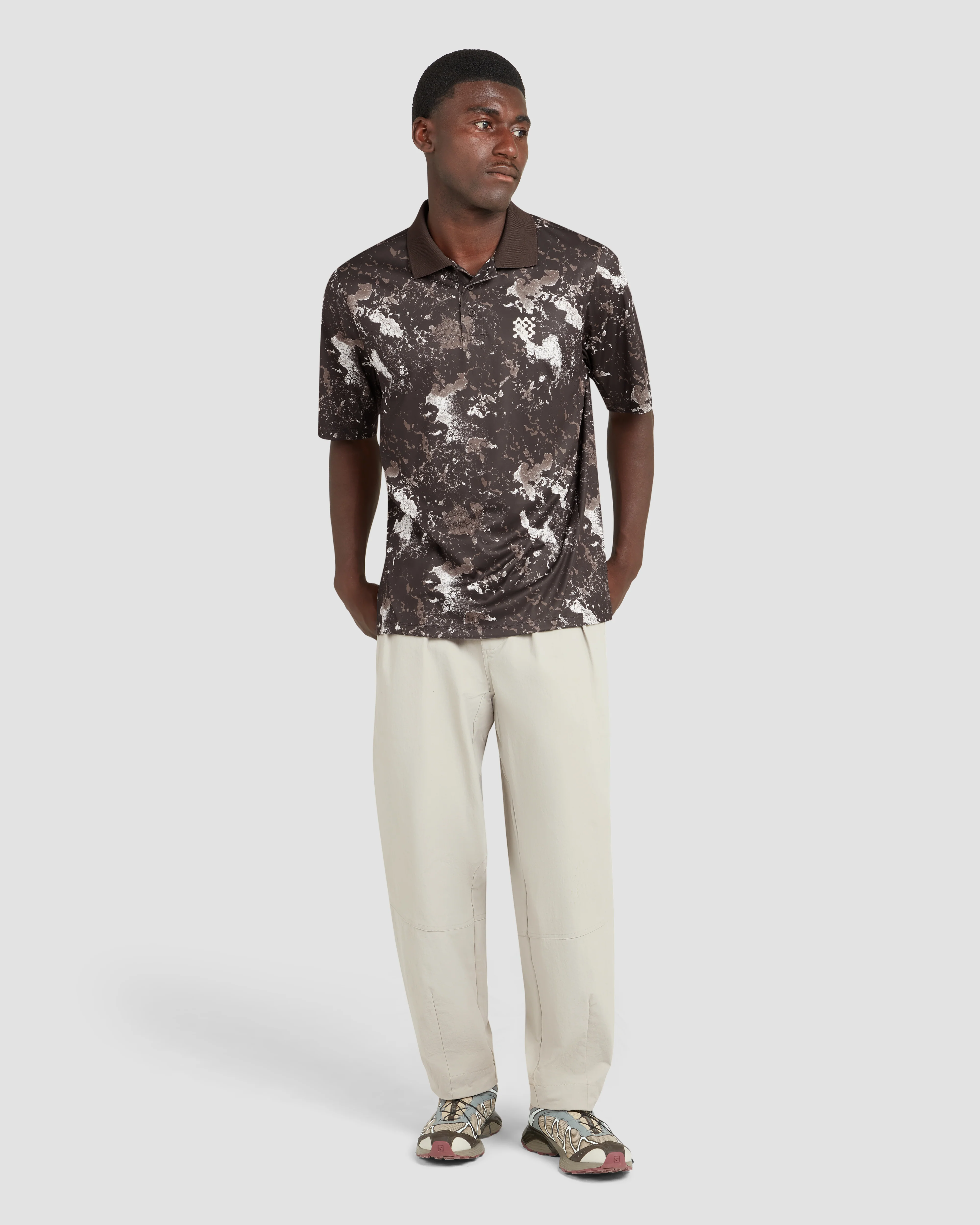 Manors Golf Woodland Course Polo - Camo - Image 6
