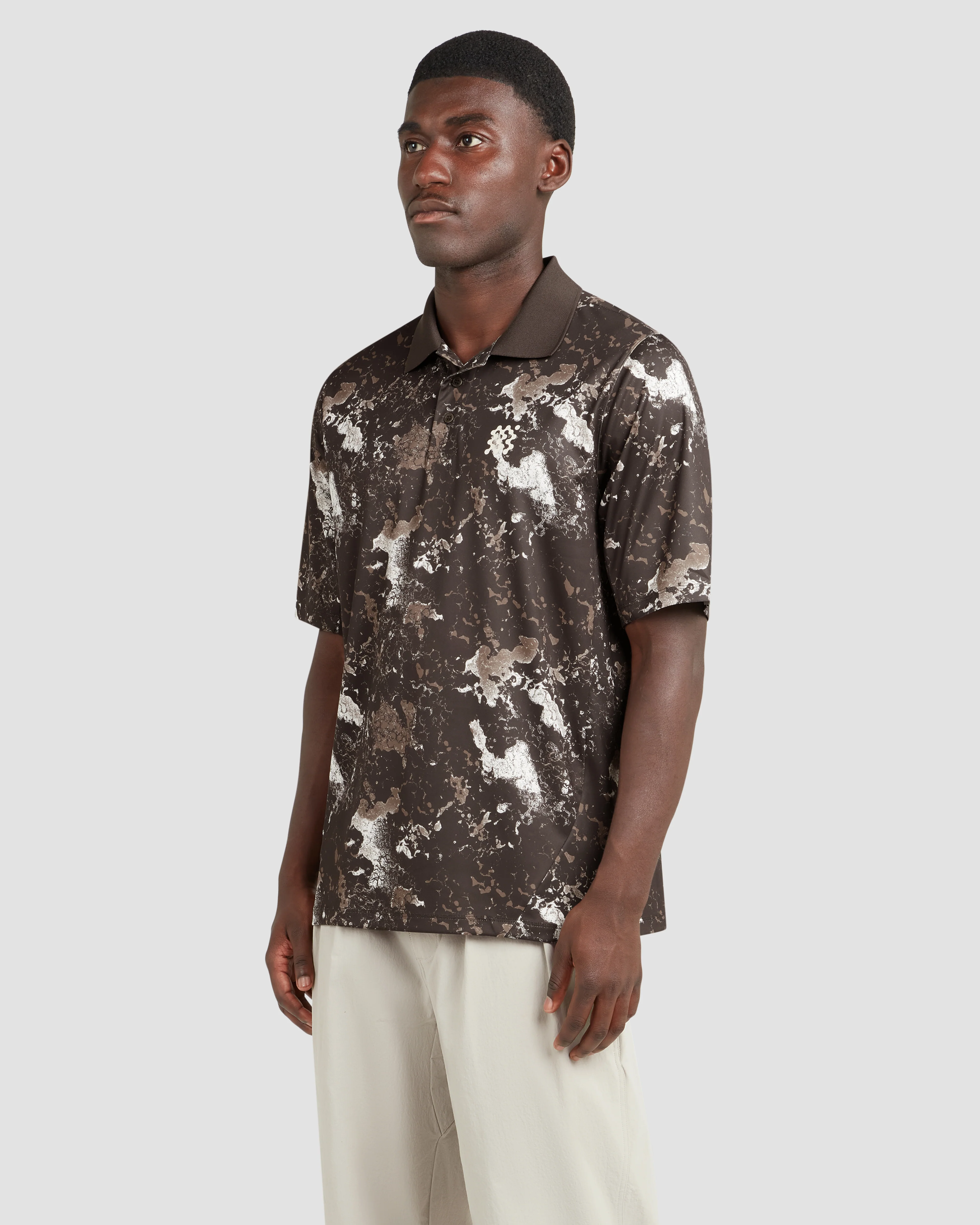 Manors Golf Woodland Course Polo - Camo - Image 9
