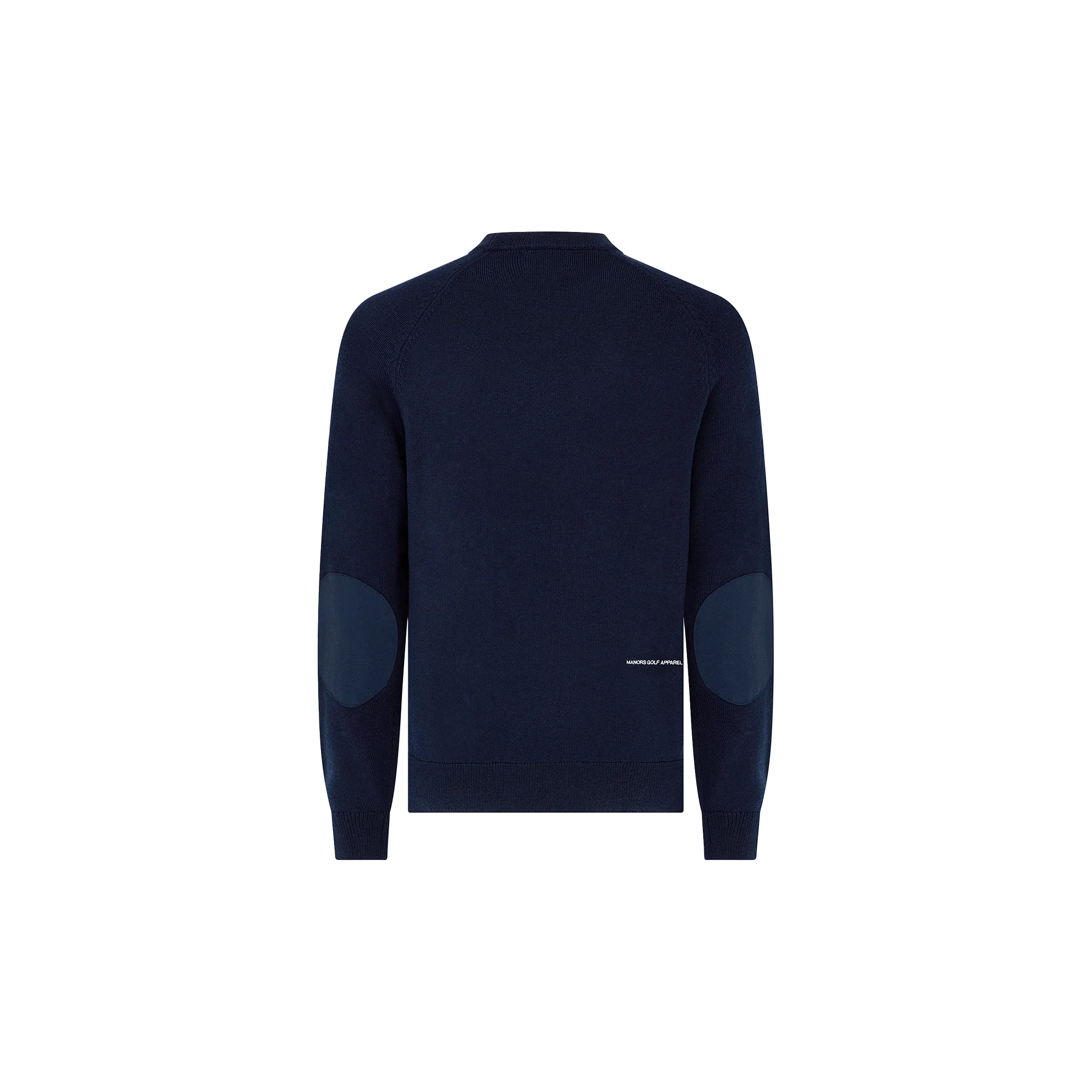 Manors Golf Merino Tech Crewneck - Midnight - Image 4