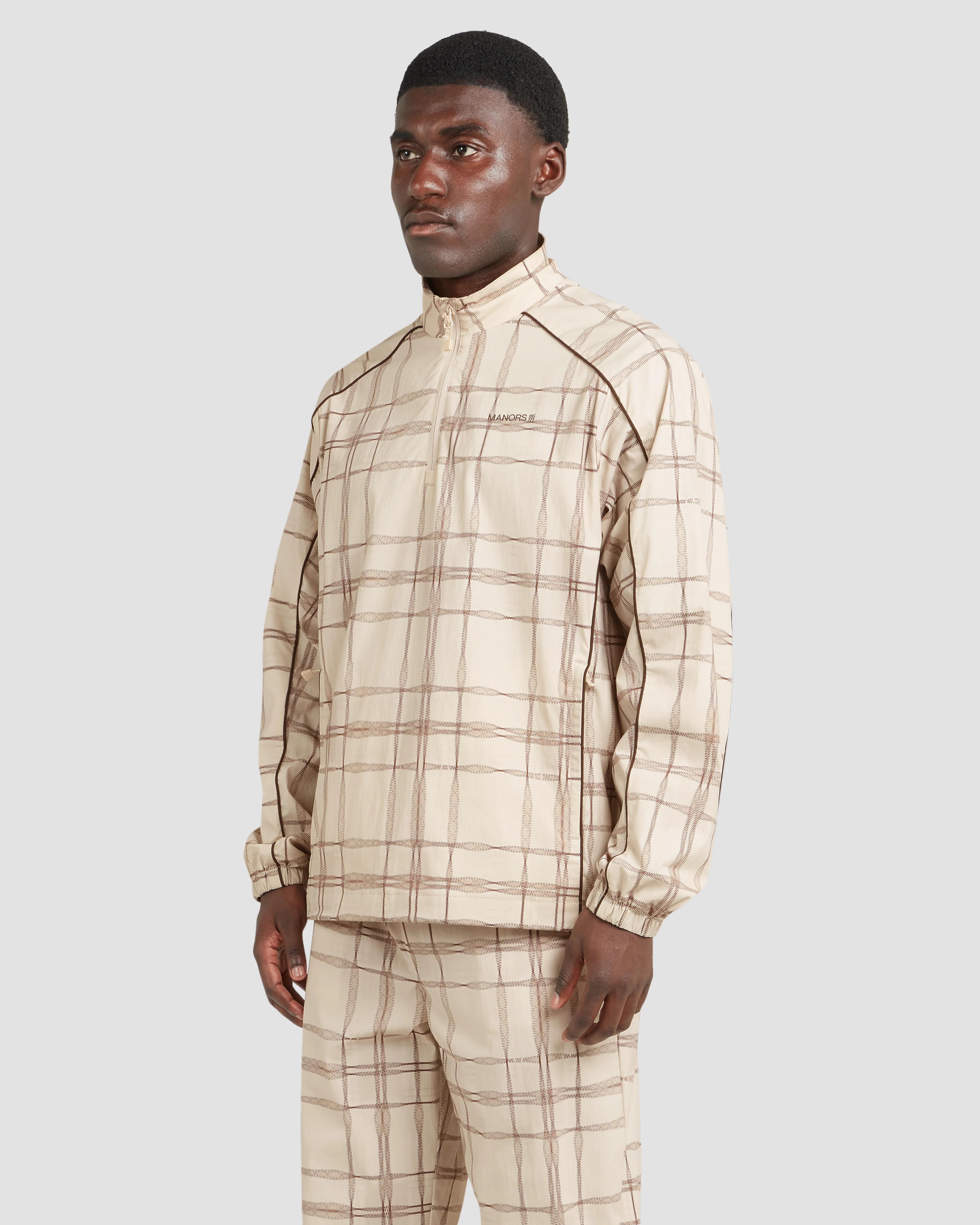 Manors Golf Ranger Golf Jacket - Heritage Check - Image 11
