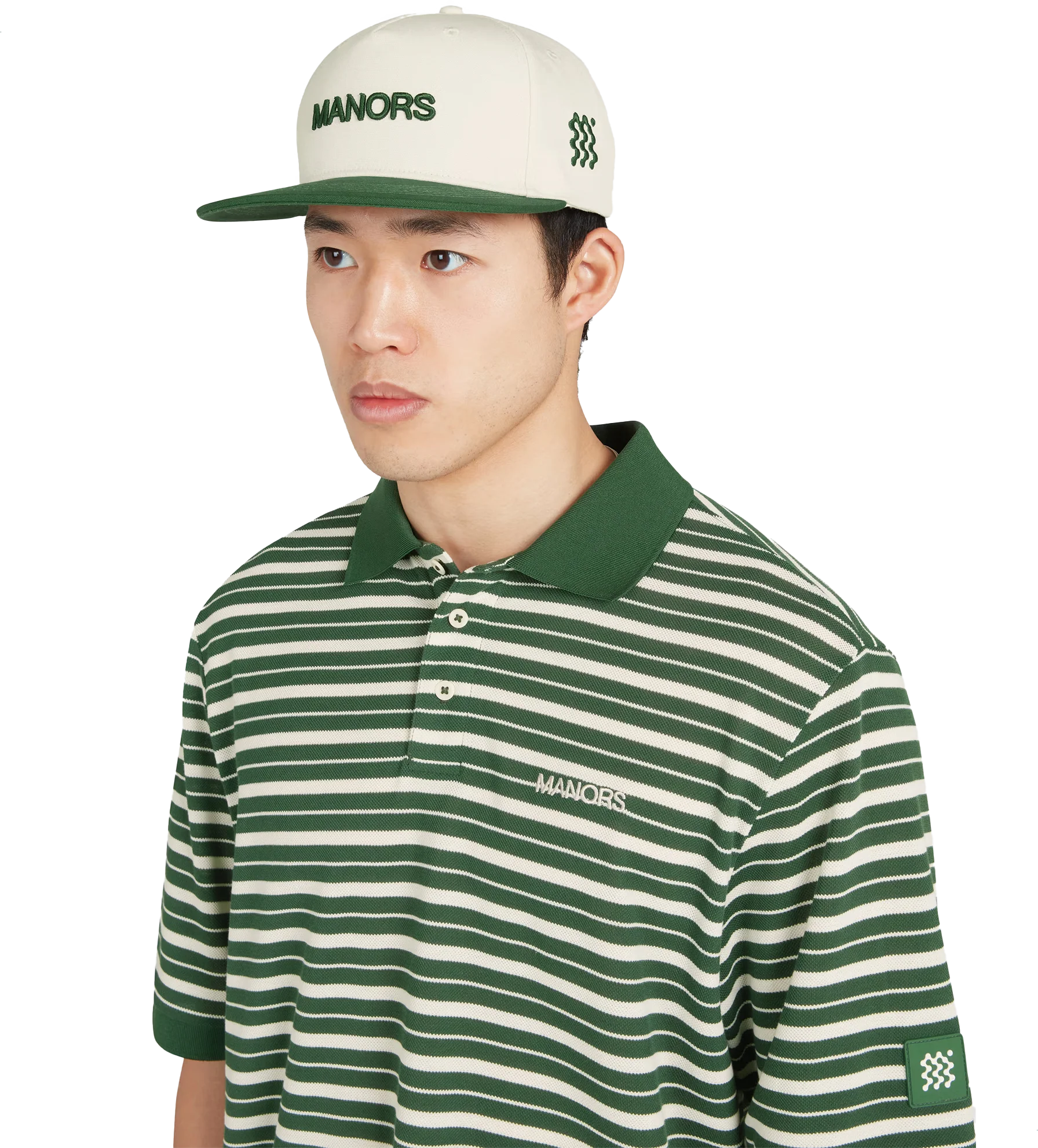 Manors Golf Two Tone Crown Cap - Pebble - Image 2