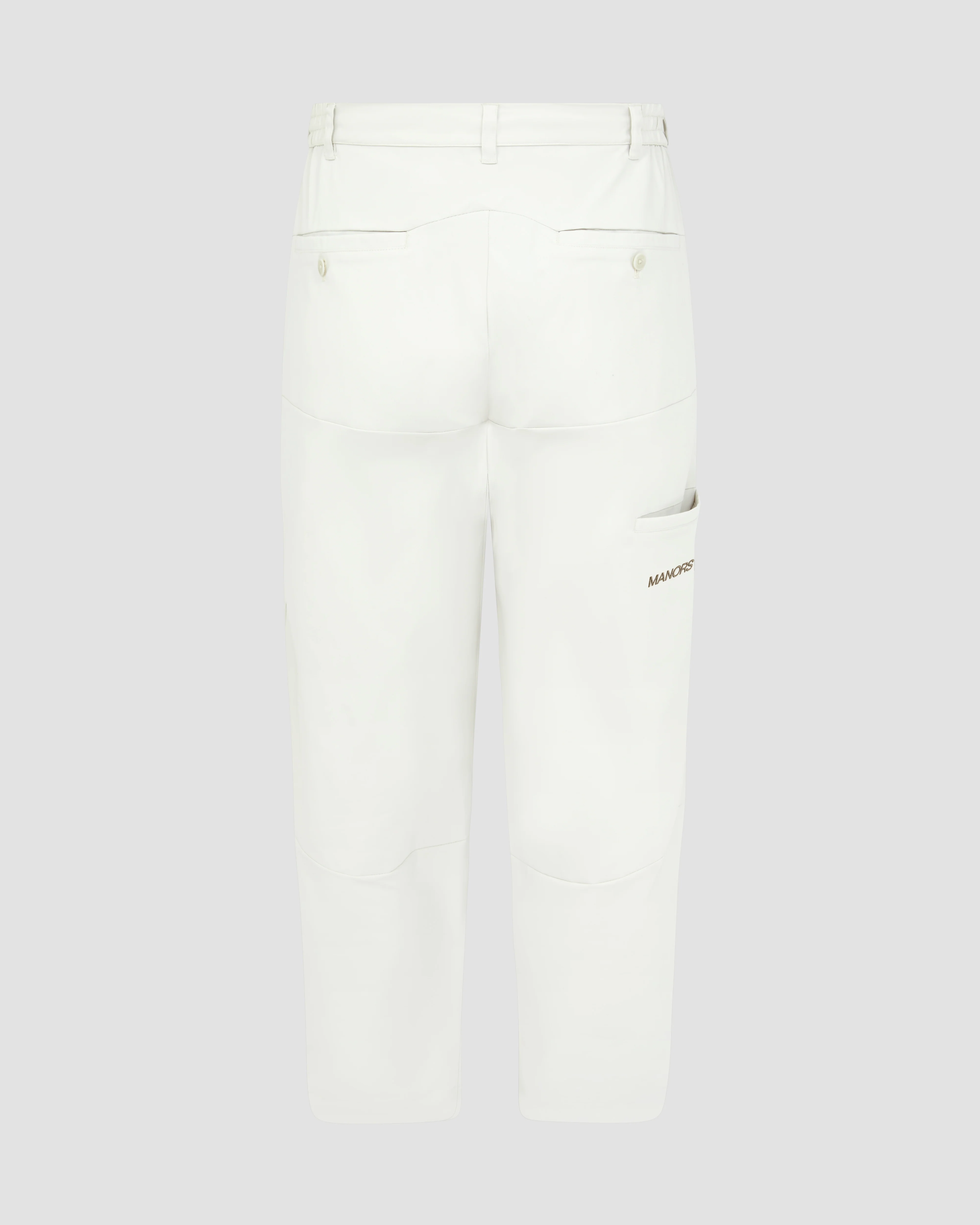 Manors Lightweight Pleated Trouser - Pebble - Image 5