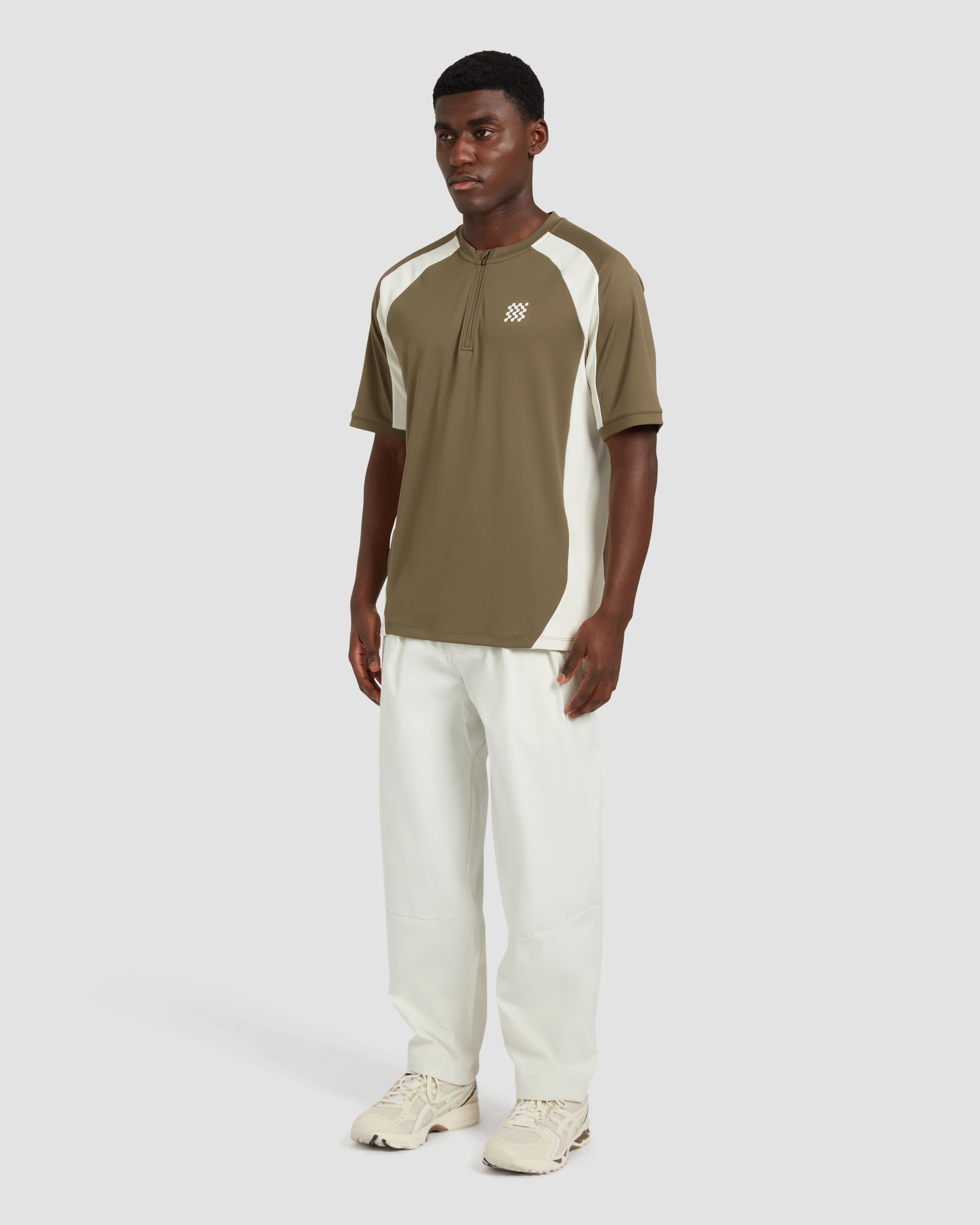 Manors Lightweight Pleated Trouser - Pebble - Image 6