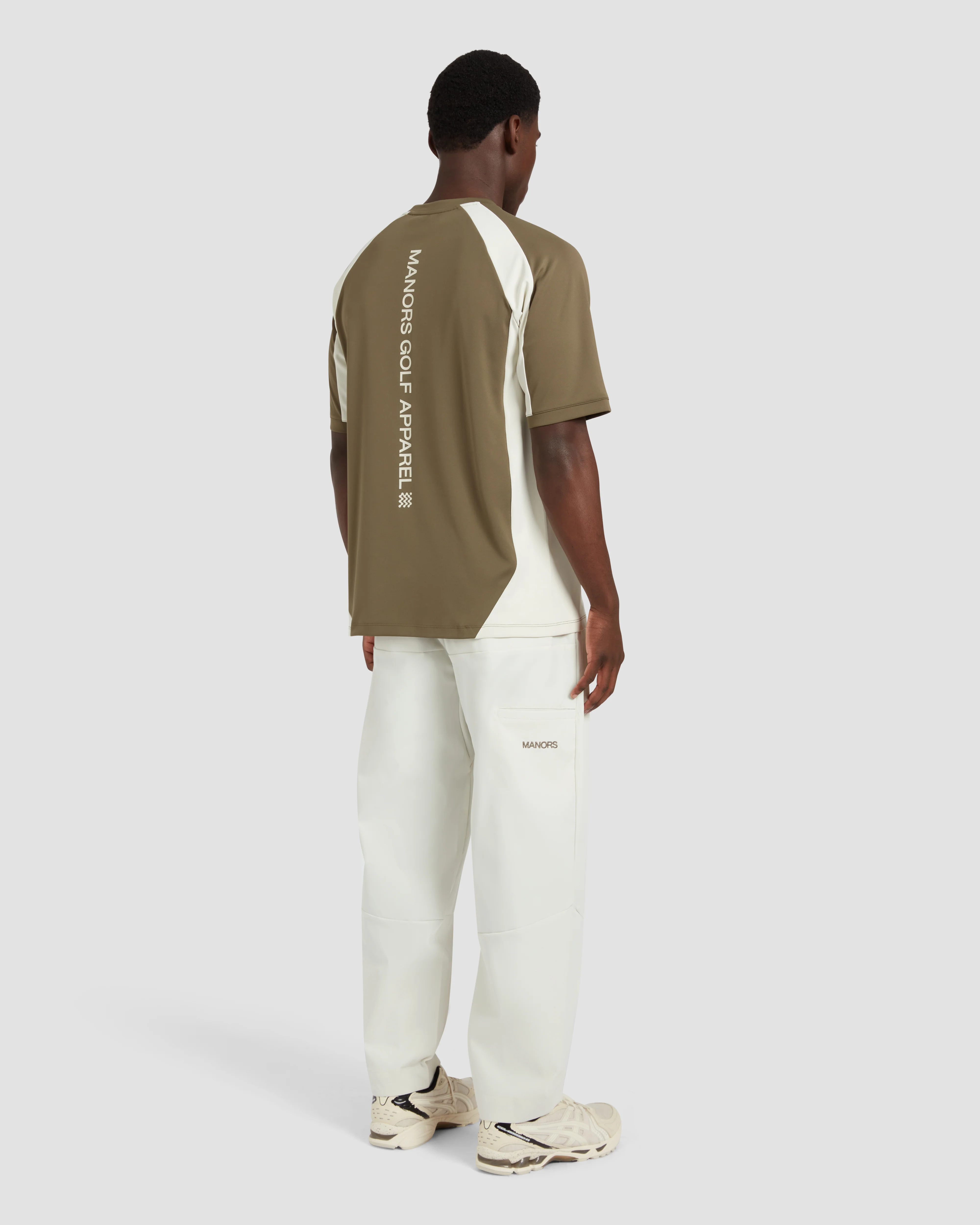 Manors Lightweight Pleated Trouser - Pebble - Image 7