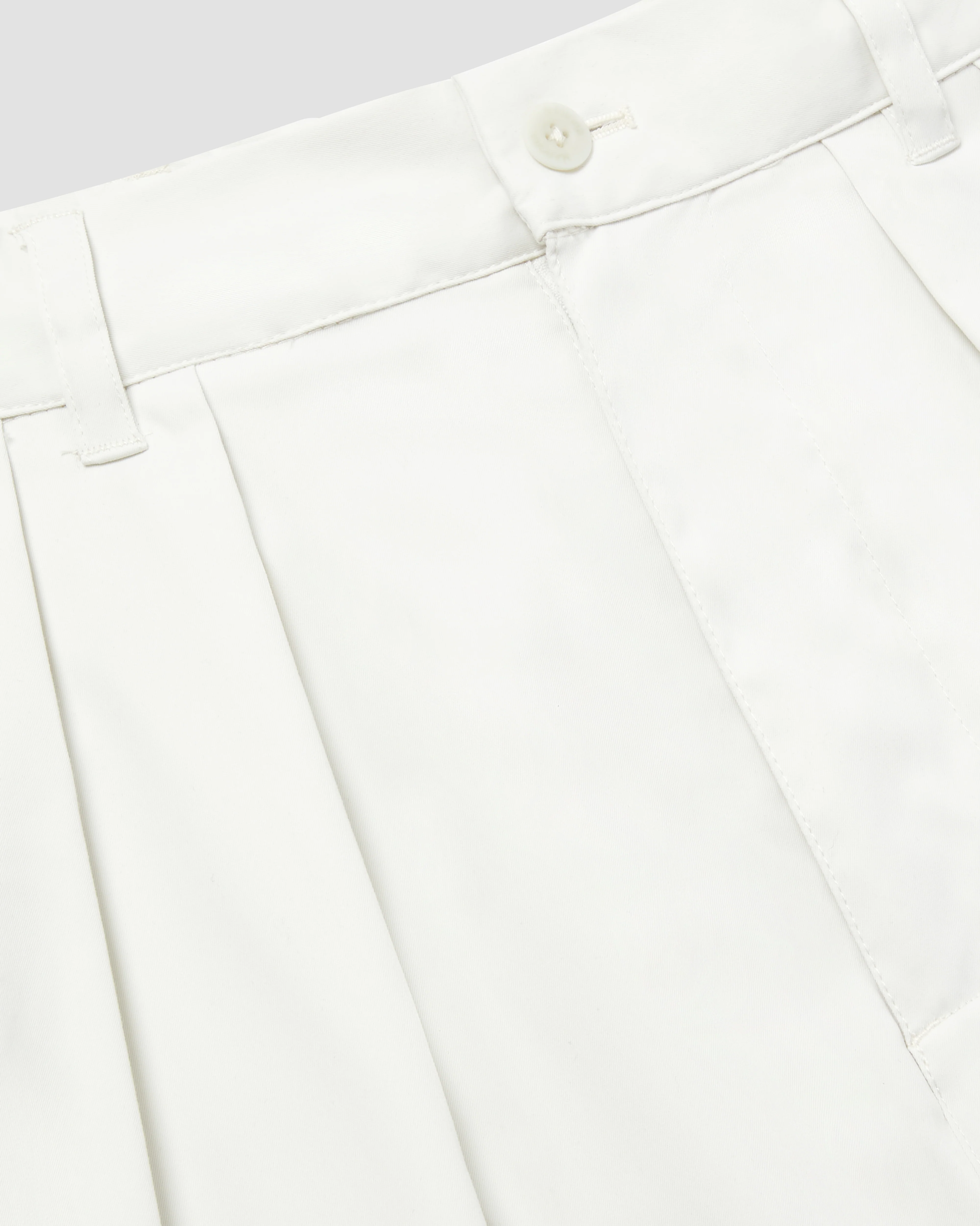 Manors Lightweight Pleated Trouser - Pebble - Image 9