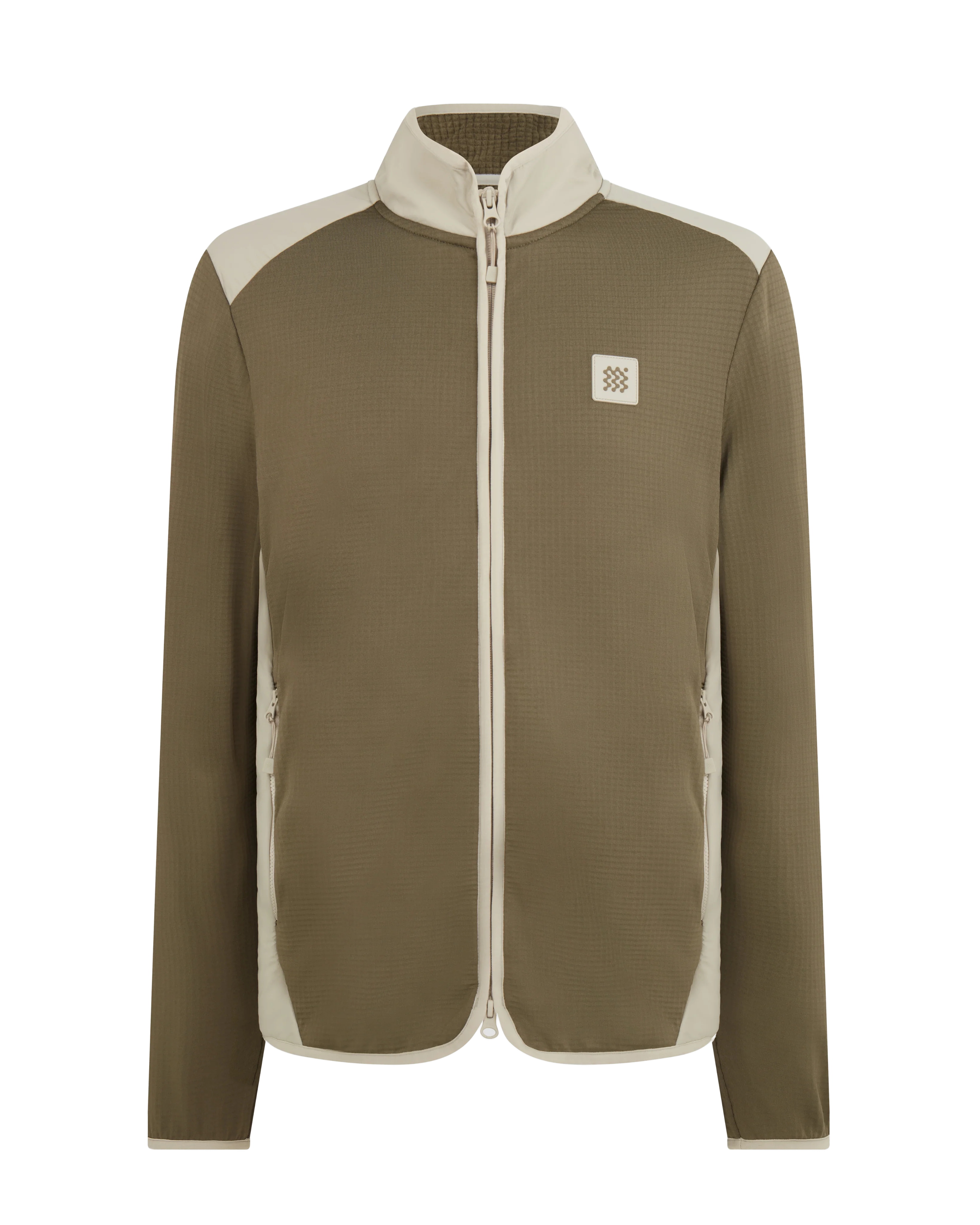 Manors Hybrid Fleece - Dark Olive
