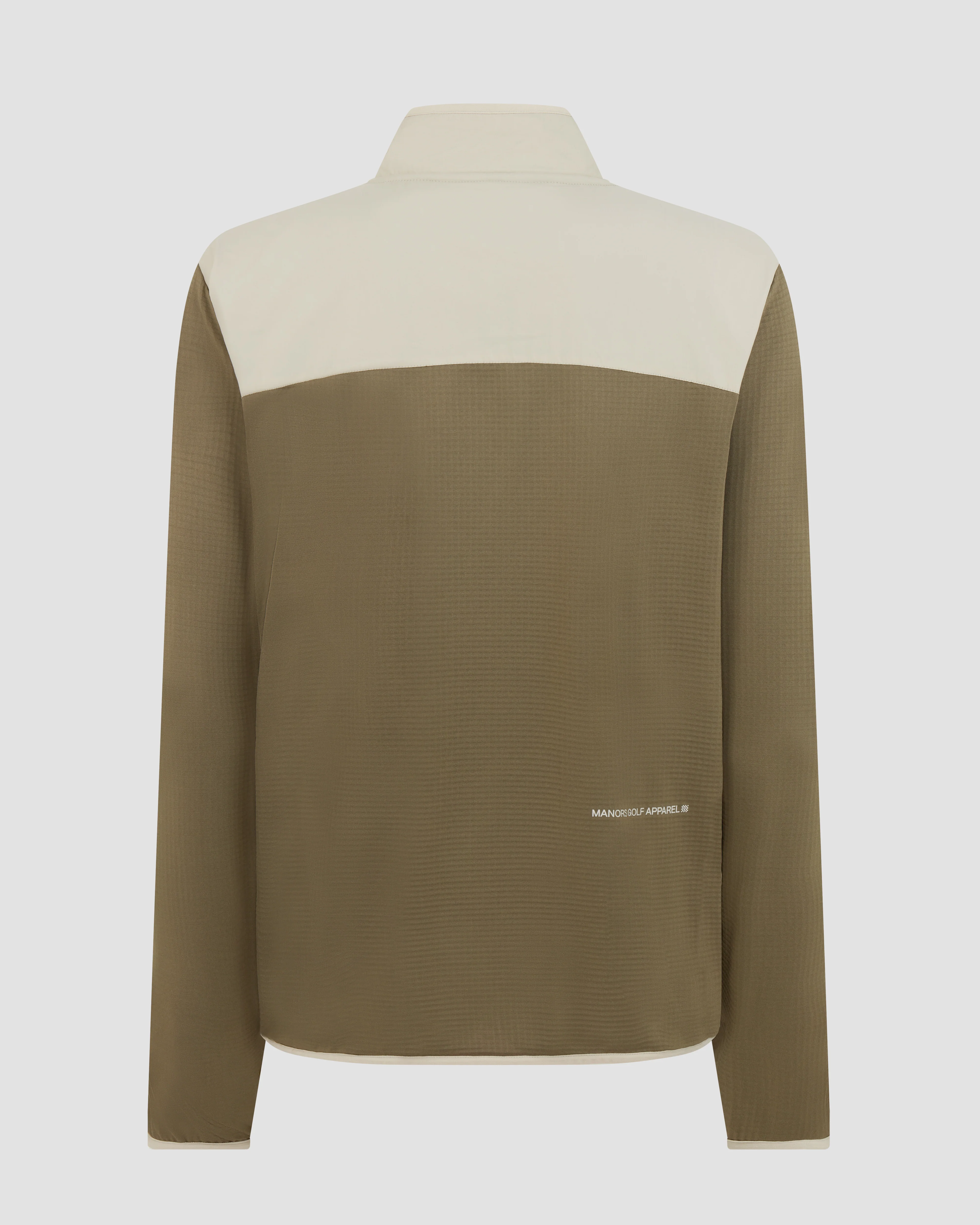 Manors Hybrid Fleece - Dark Olive - Image 2