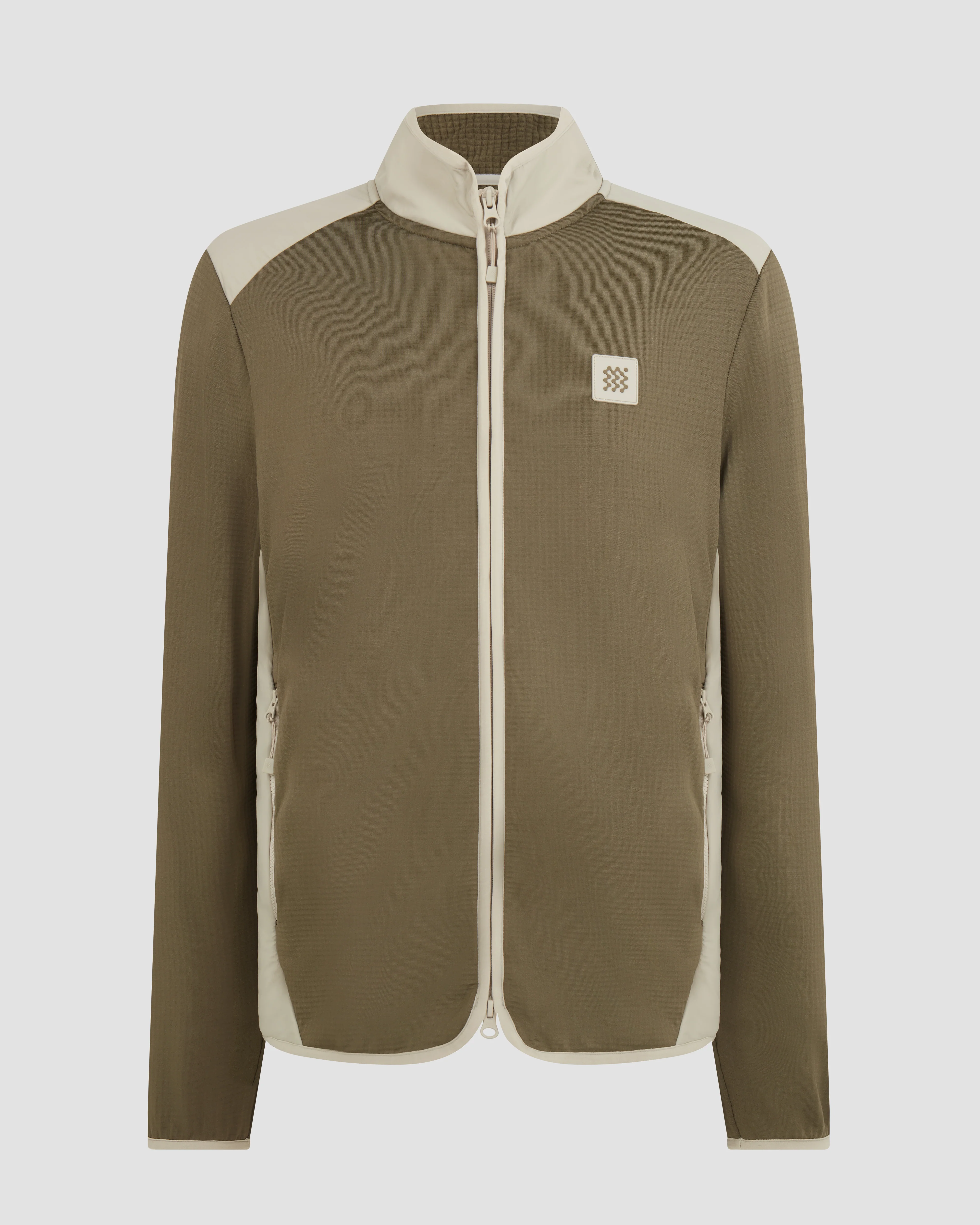 Manors Hybrid Fleece - Dark Olive - Image 3