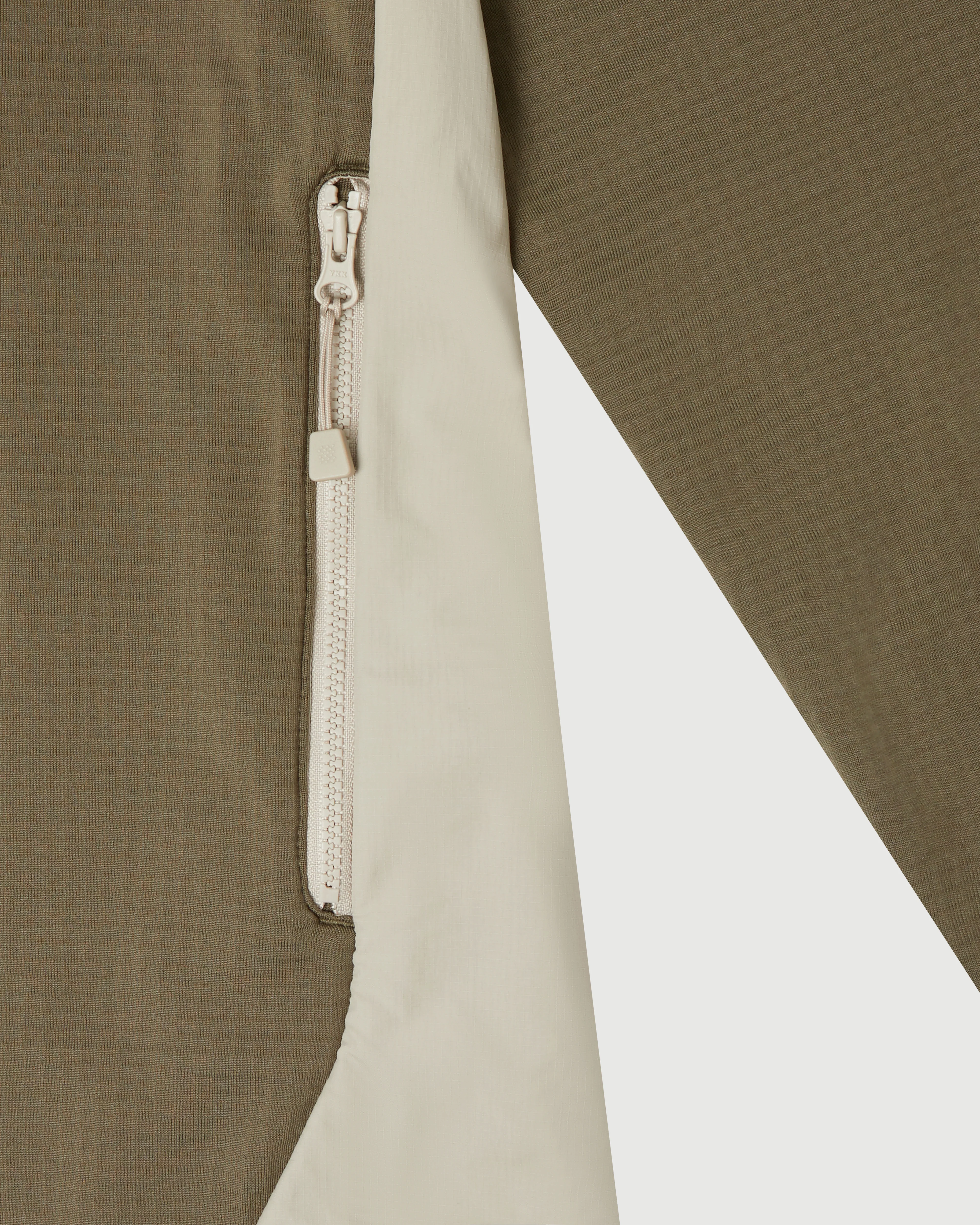 Manors Hybrid Fleece - Dark Olive - Image 6