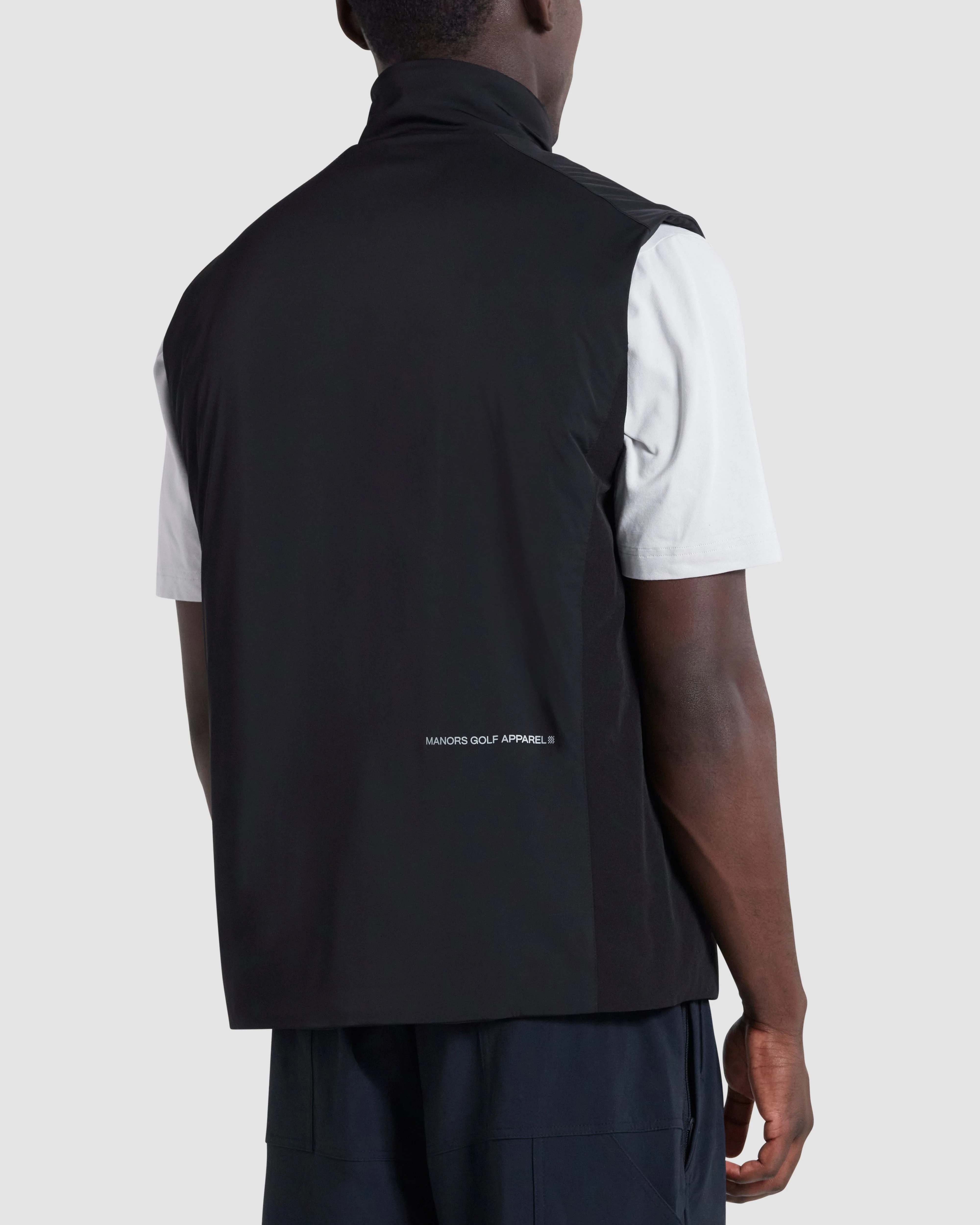 Manors Insulated Course Gilet 2.0 - Black - Image 7