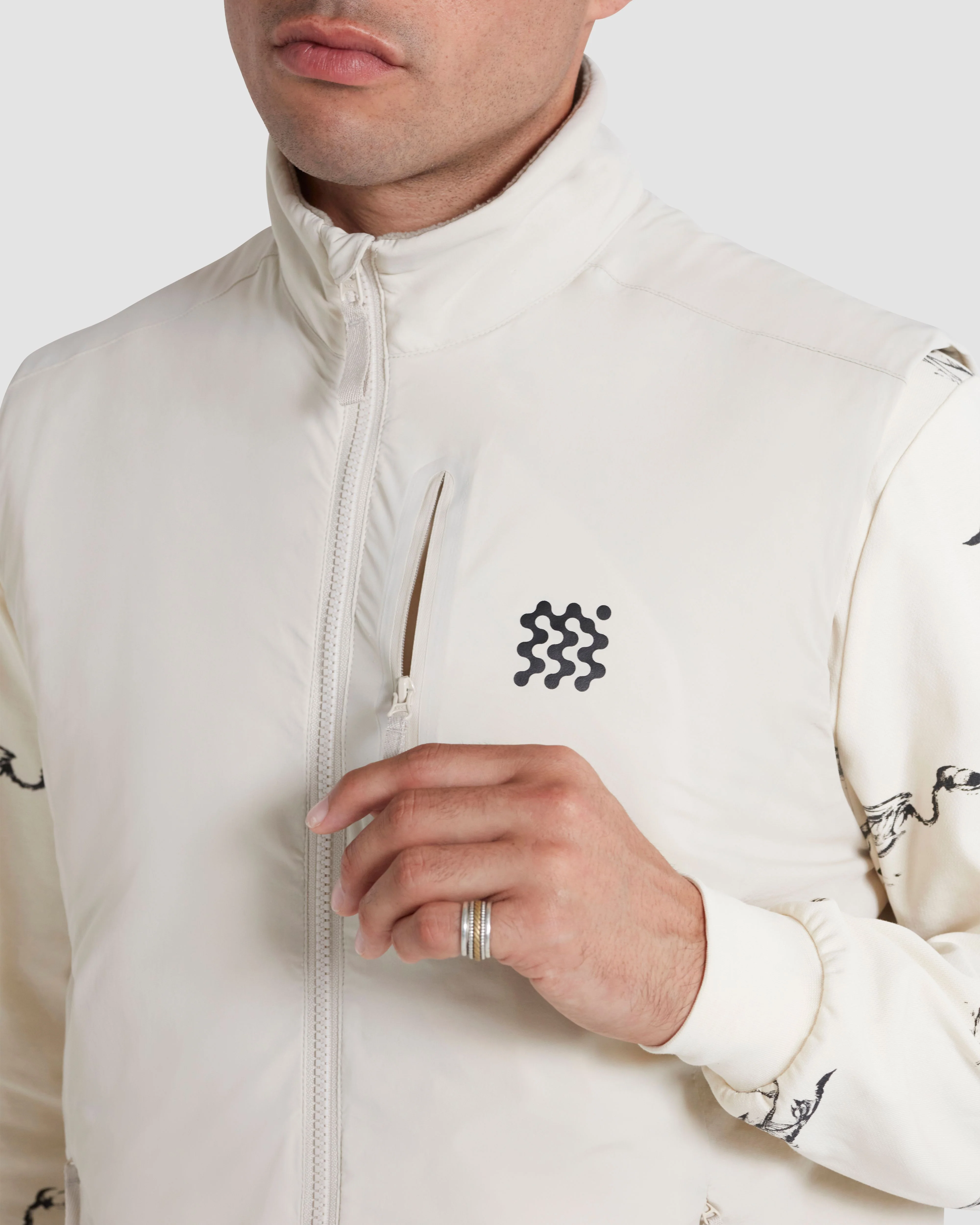 Manors Insulated Course Gilet 2.0 - Ivory - Image 5