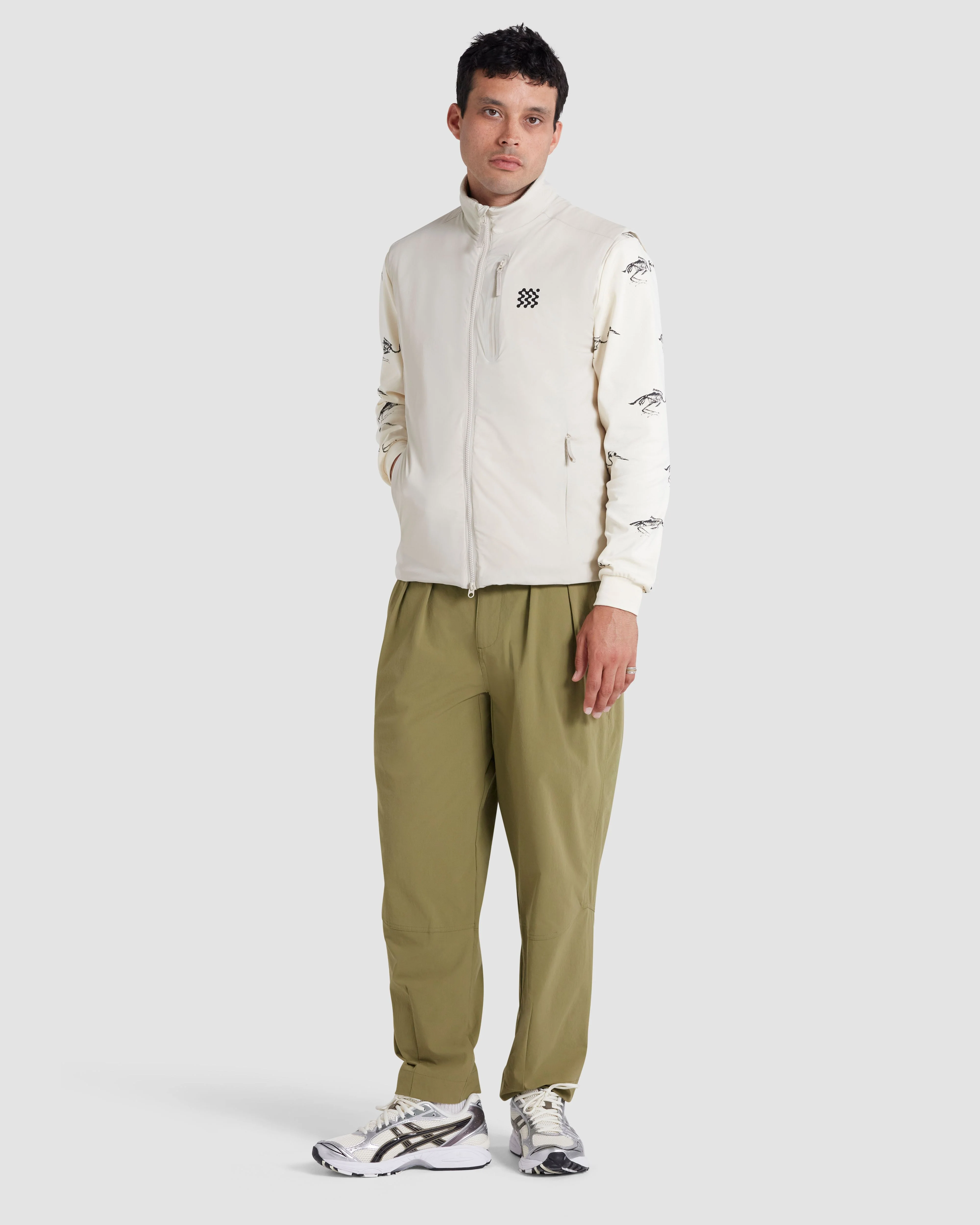 Manors Insulated Course Gilet 2.0 - Ivory - Image 6