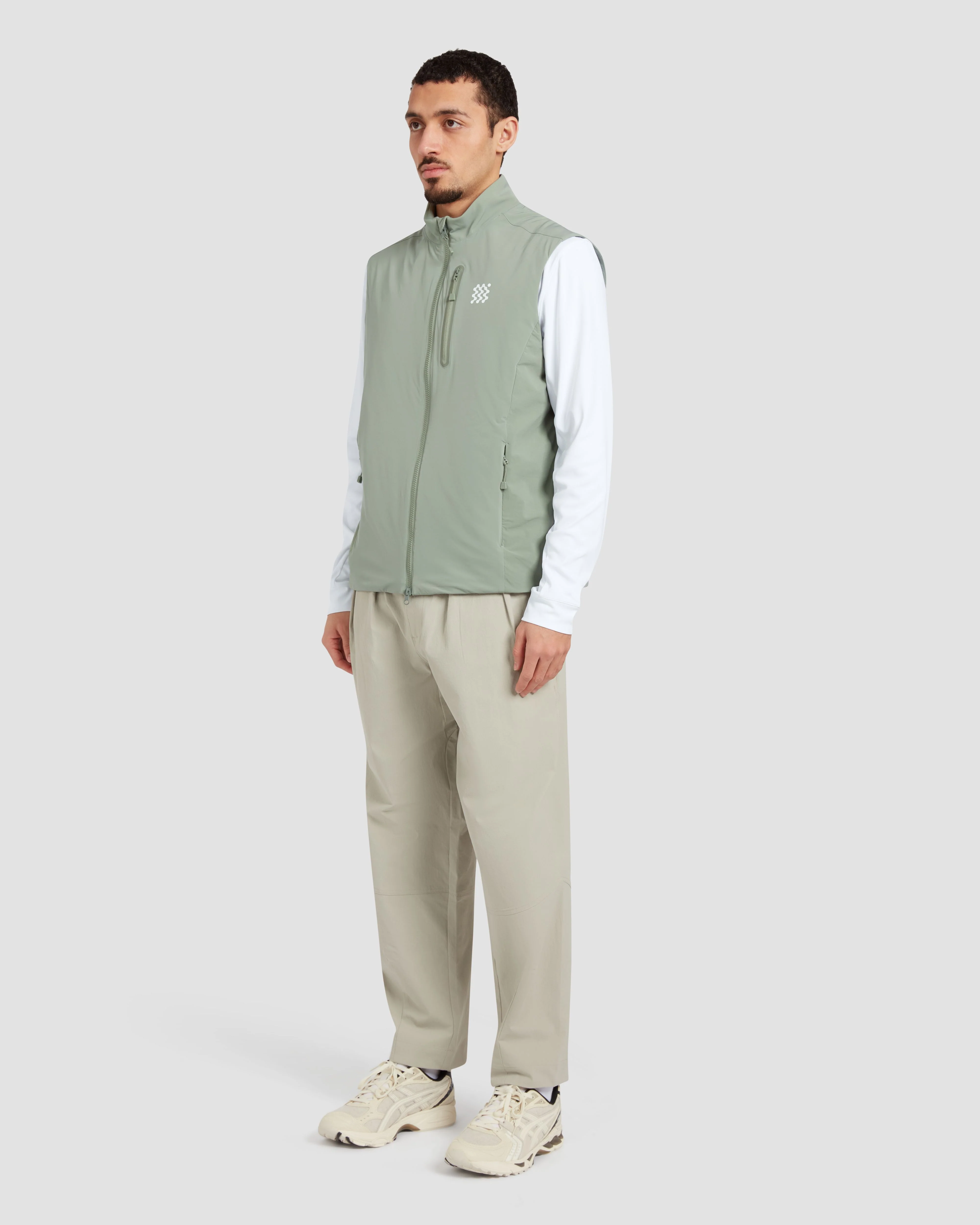 Manors Insulated Course Gilet 2.0 - Sage - Image 4