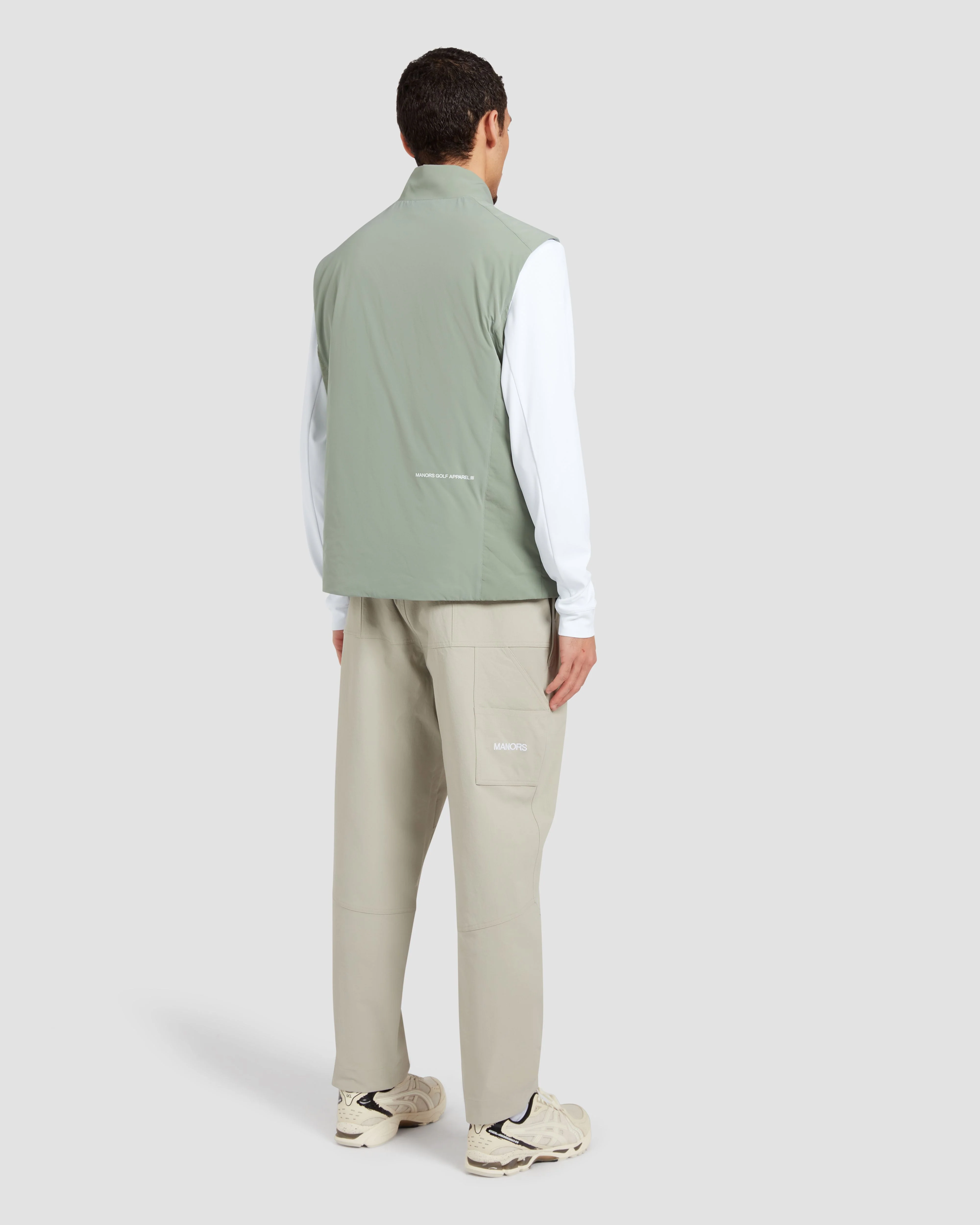 Manors Insulated Course Gilet 2.0 - Sage - Image 6