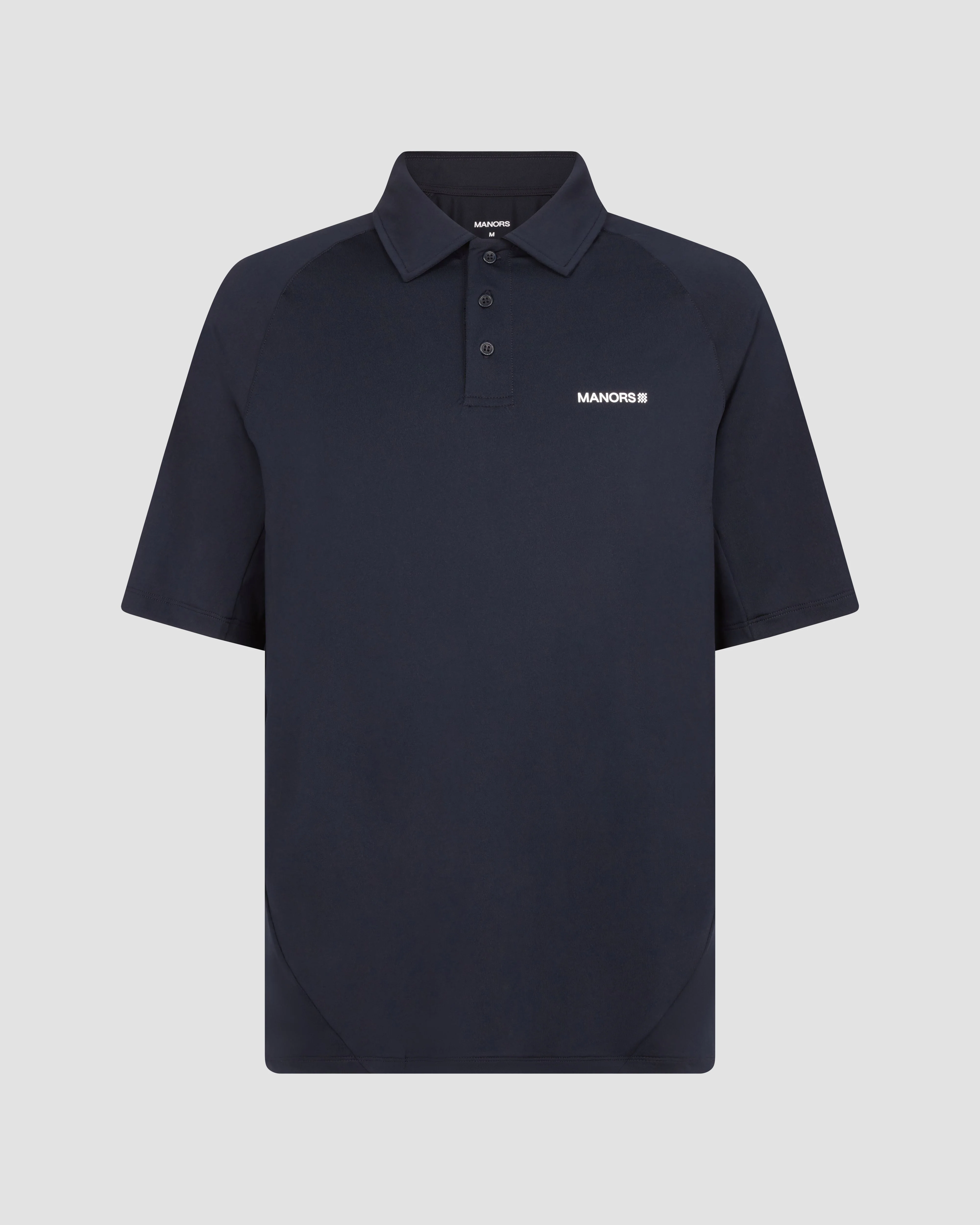 Manors Lightweight Course Polo - Midnight - Image 3