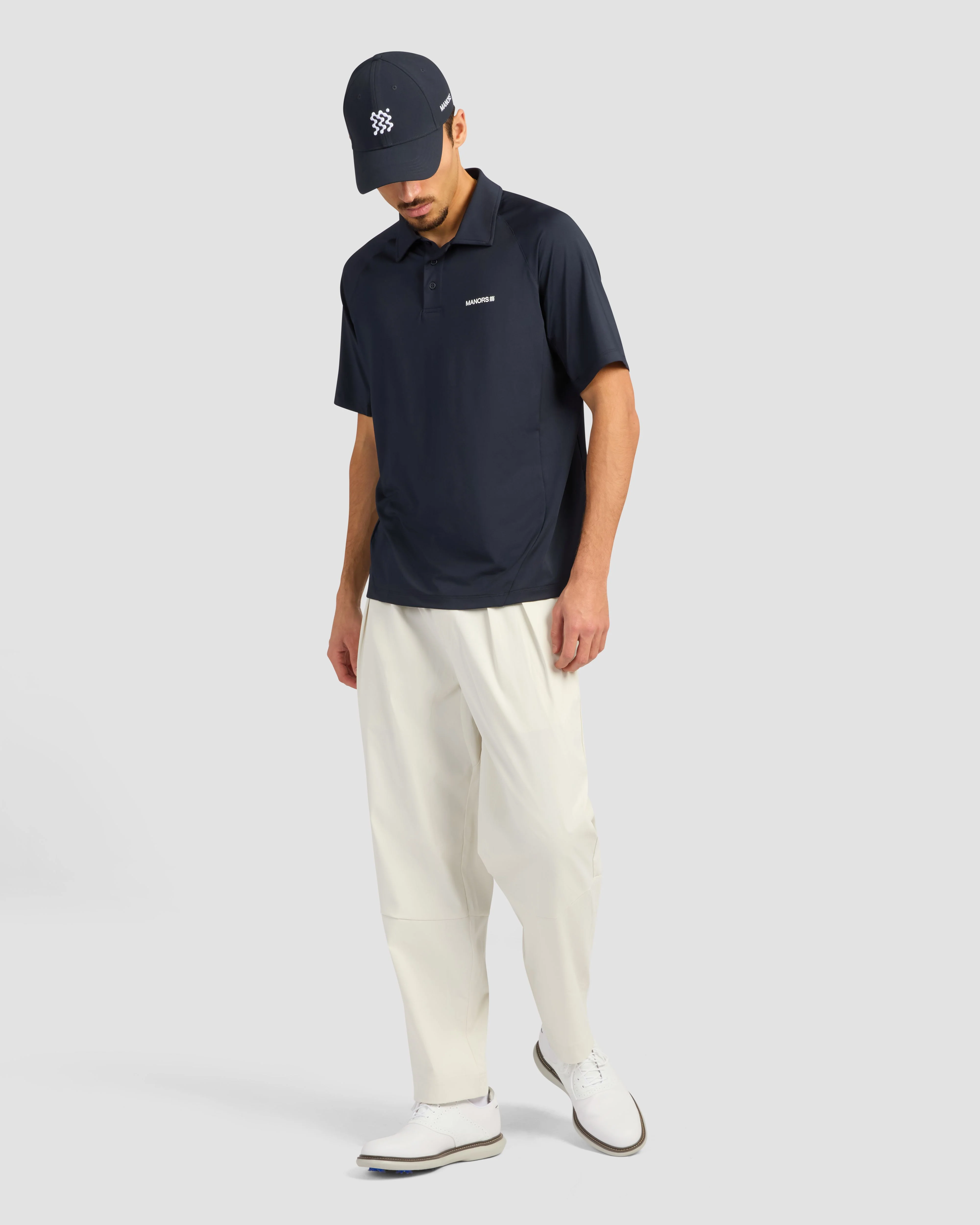 Manors Lightweight Course Polo - Midnight - Image 4