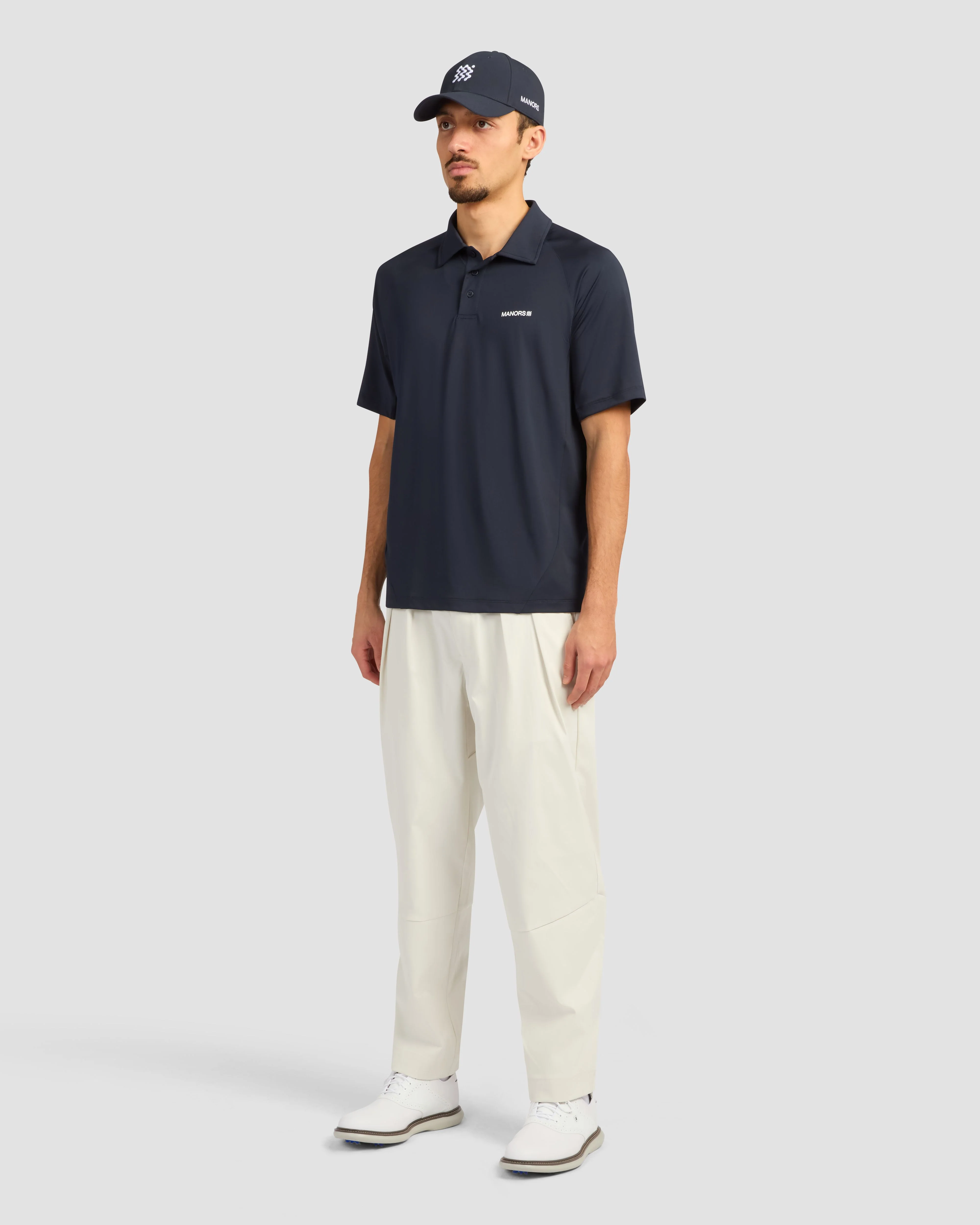 Manors Lightweight Course Polo - Midnight - Image 6