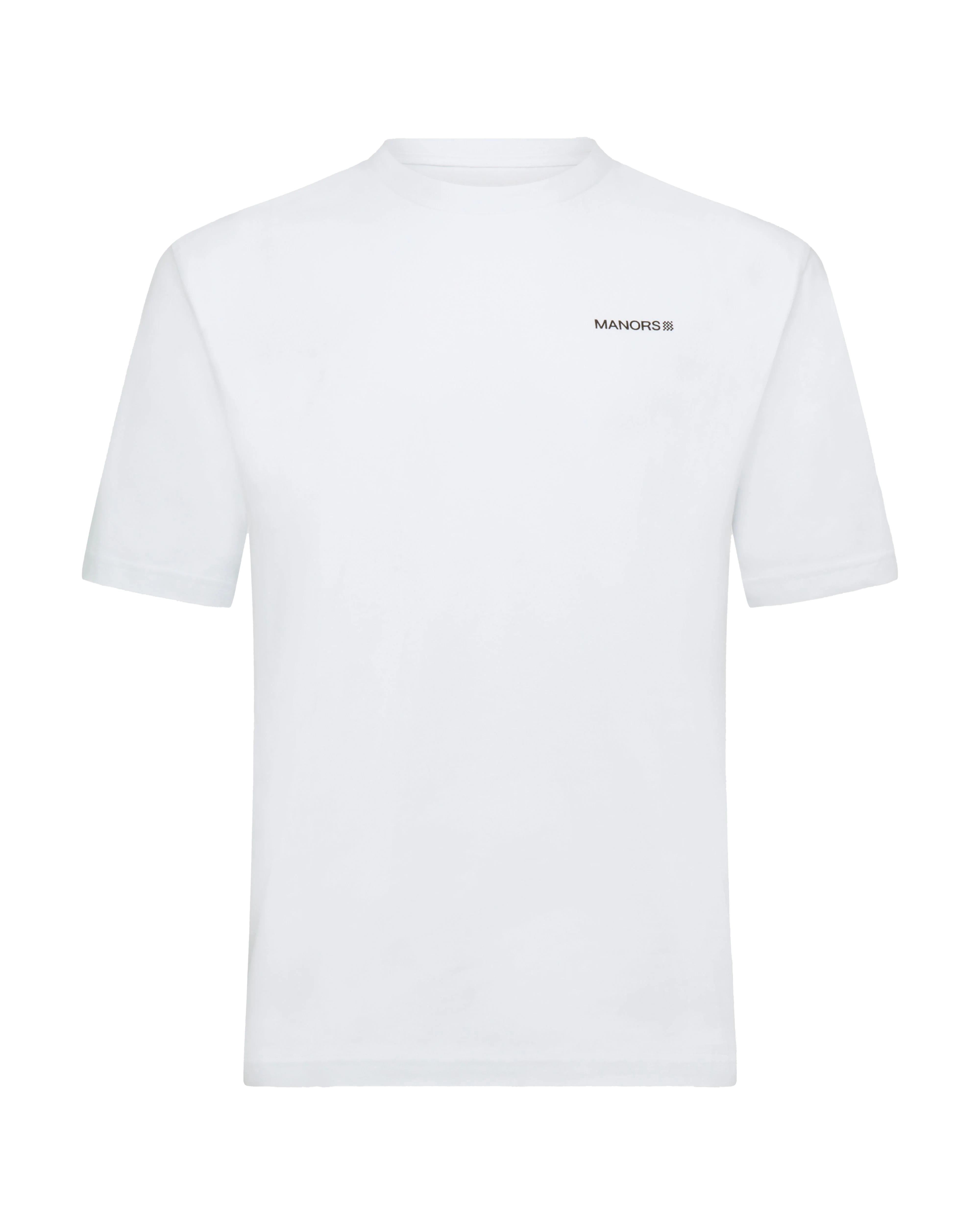 Manors Logo T-Shirt - Dark Olive - Image 3