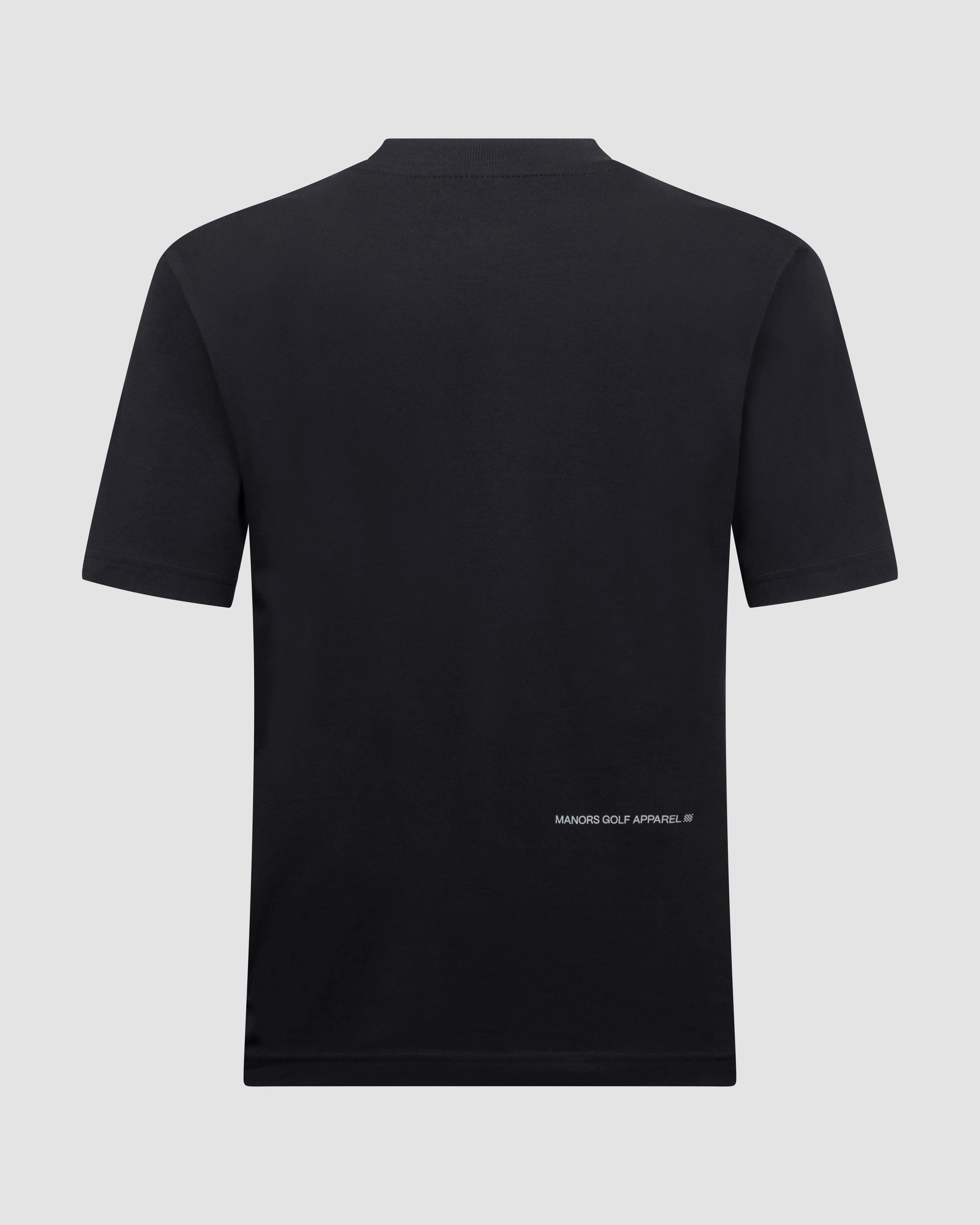 Manors Logo T-Shirt - Dark Olive - Image 5