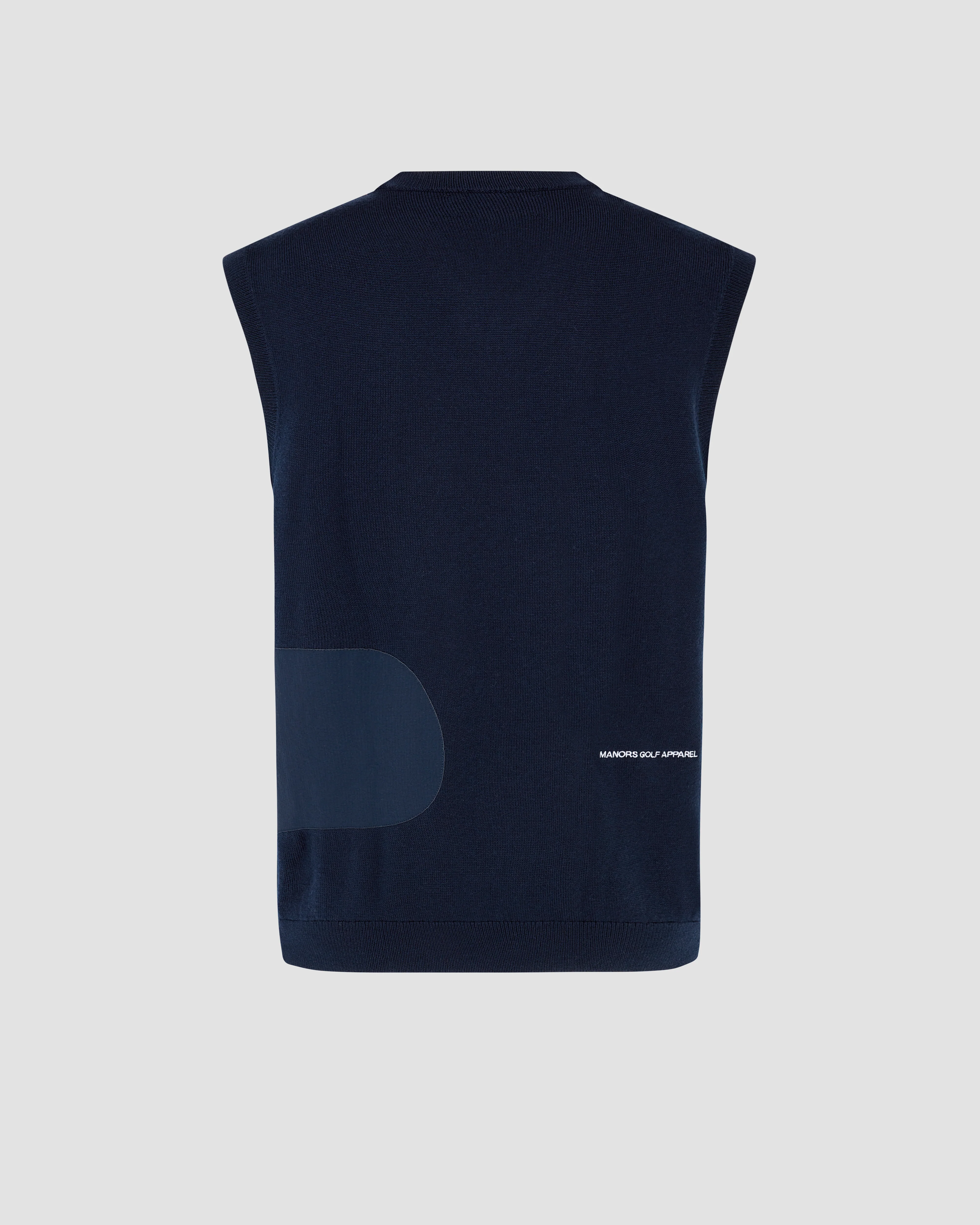 Manors Golf Merino Tech Vest - Midnight - Image 5