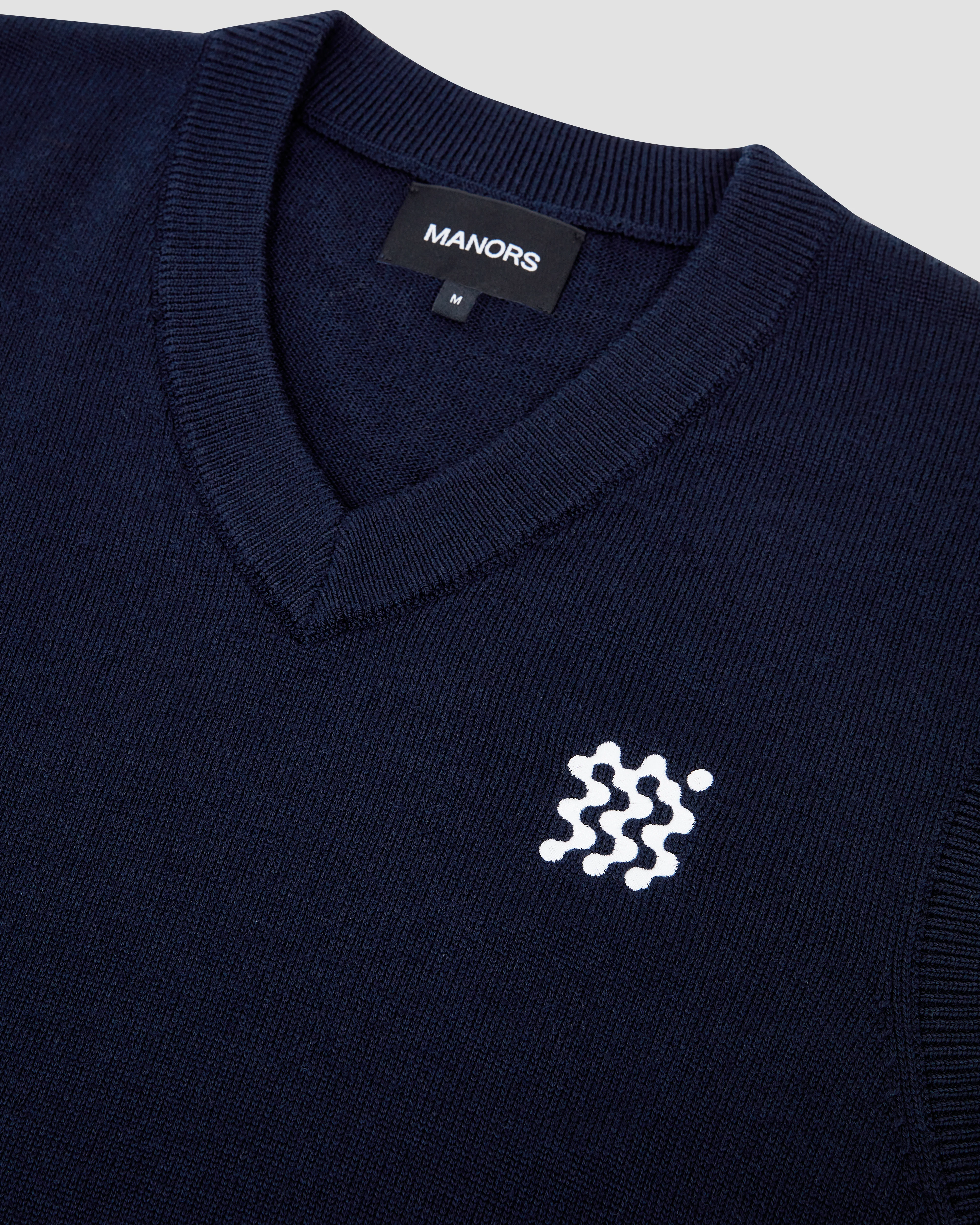 Manors Golf Merino Tech Vest - Midnight - Image 7