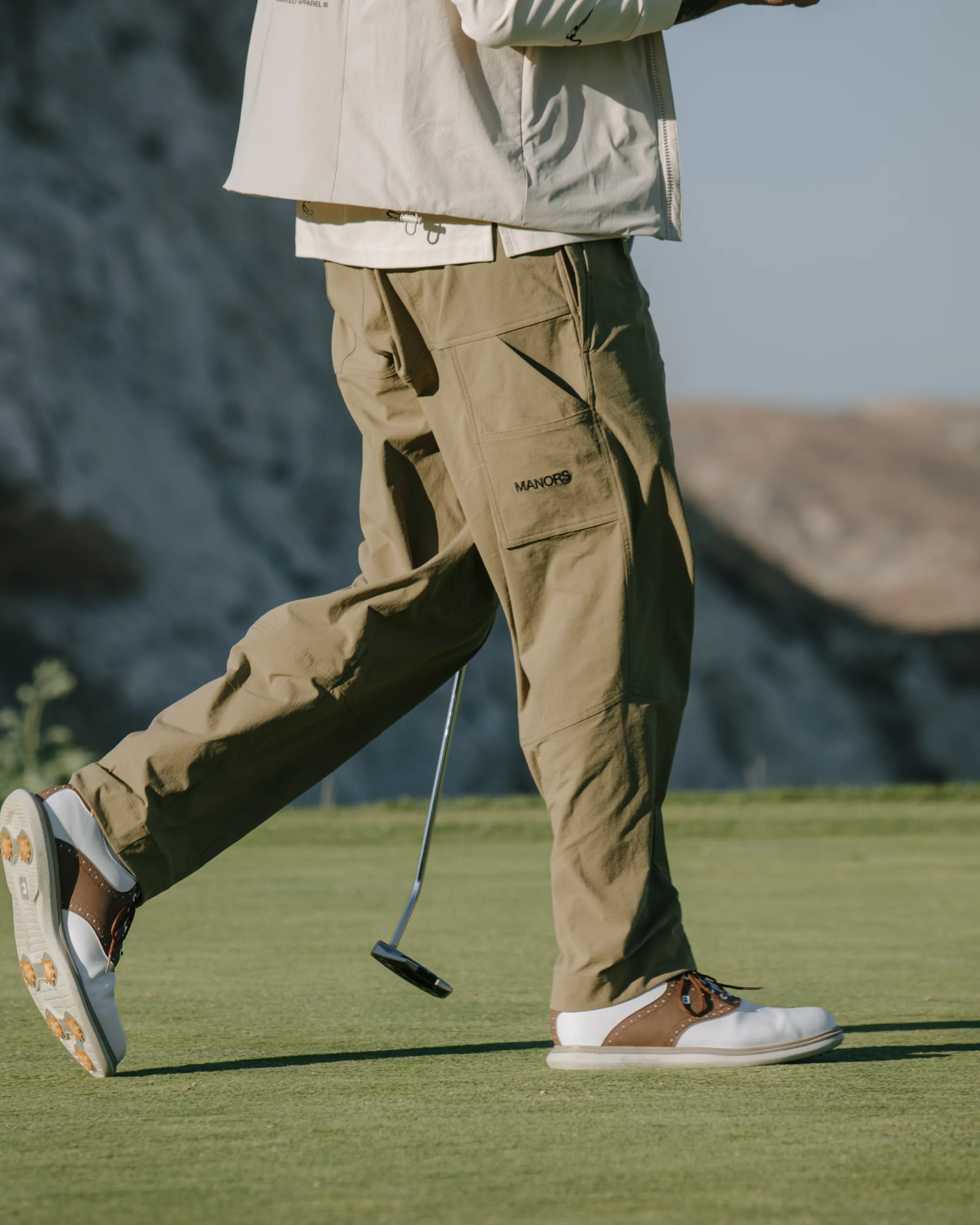Manors Recycled Greenskeeper Trousers - Olive - Image 5