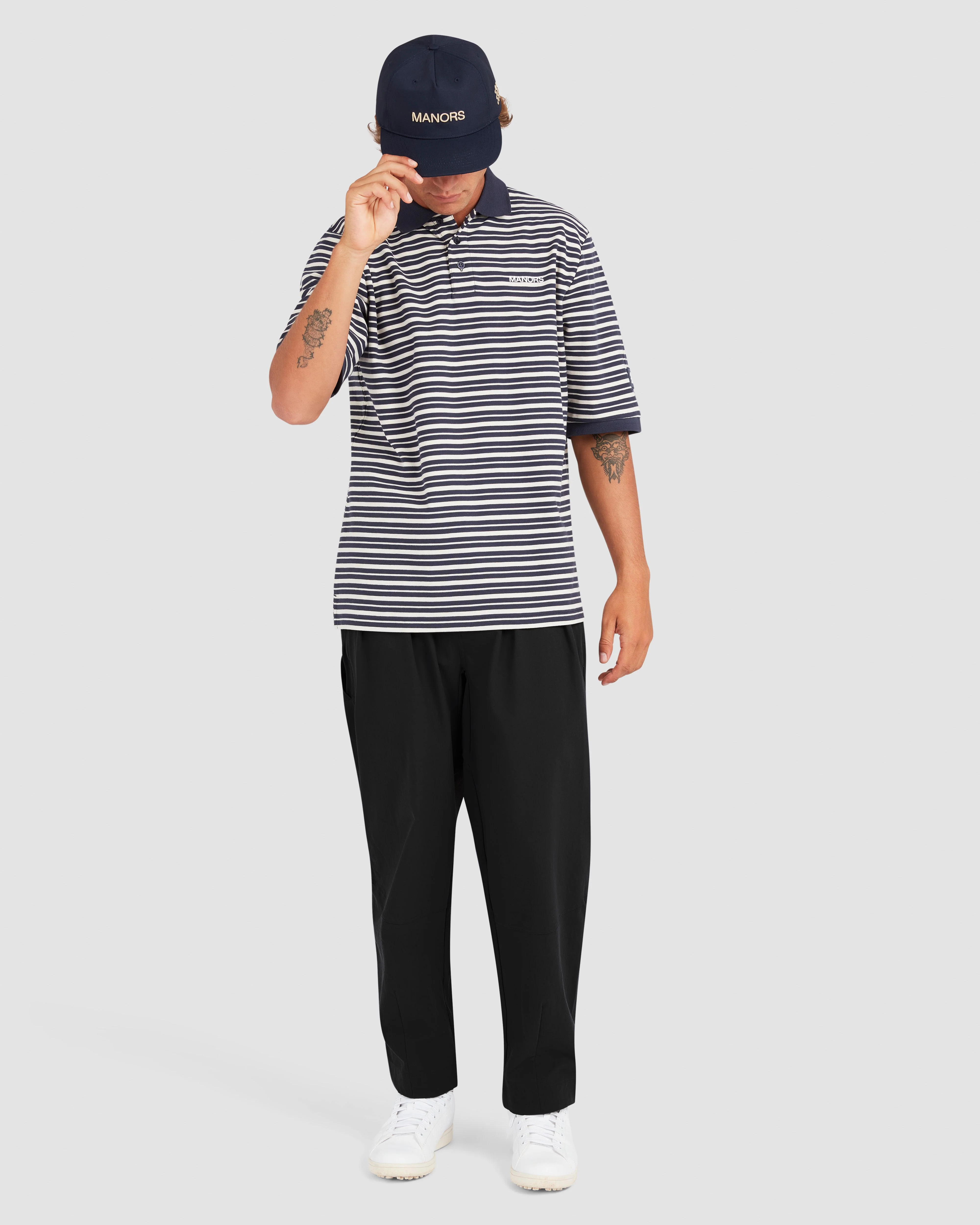 Manors Recycled Greenskeeper Trousers - Black - Image 2