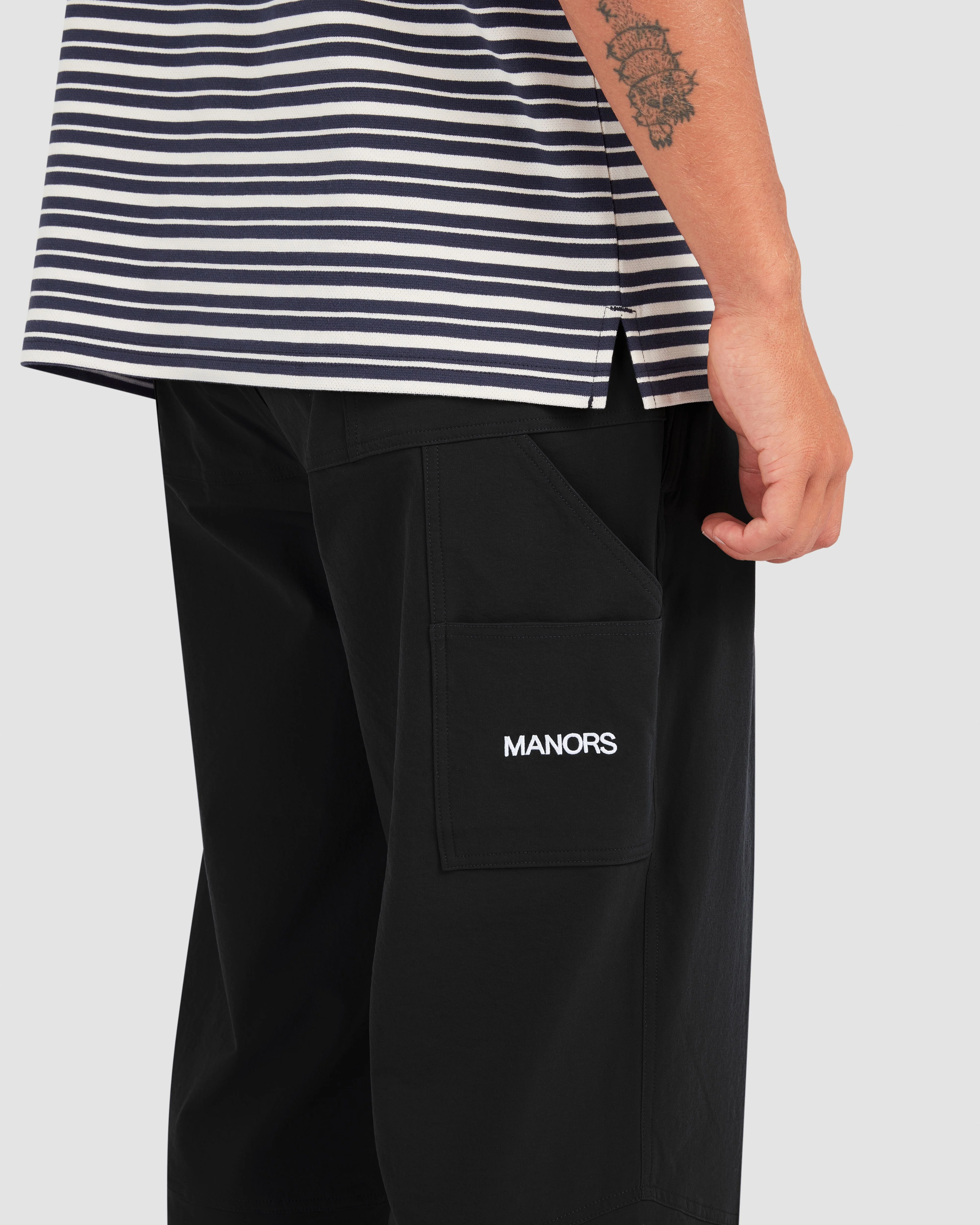 Manors Recycled Greenskeeper Trousers - Black - Image 4