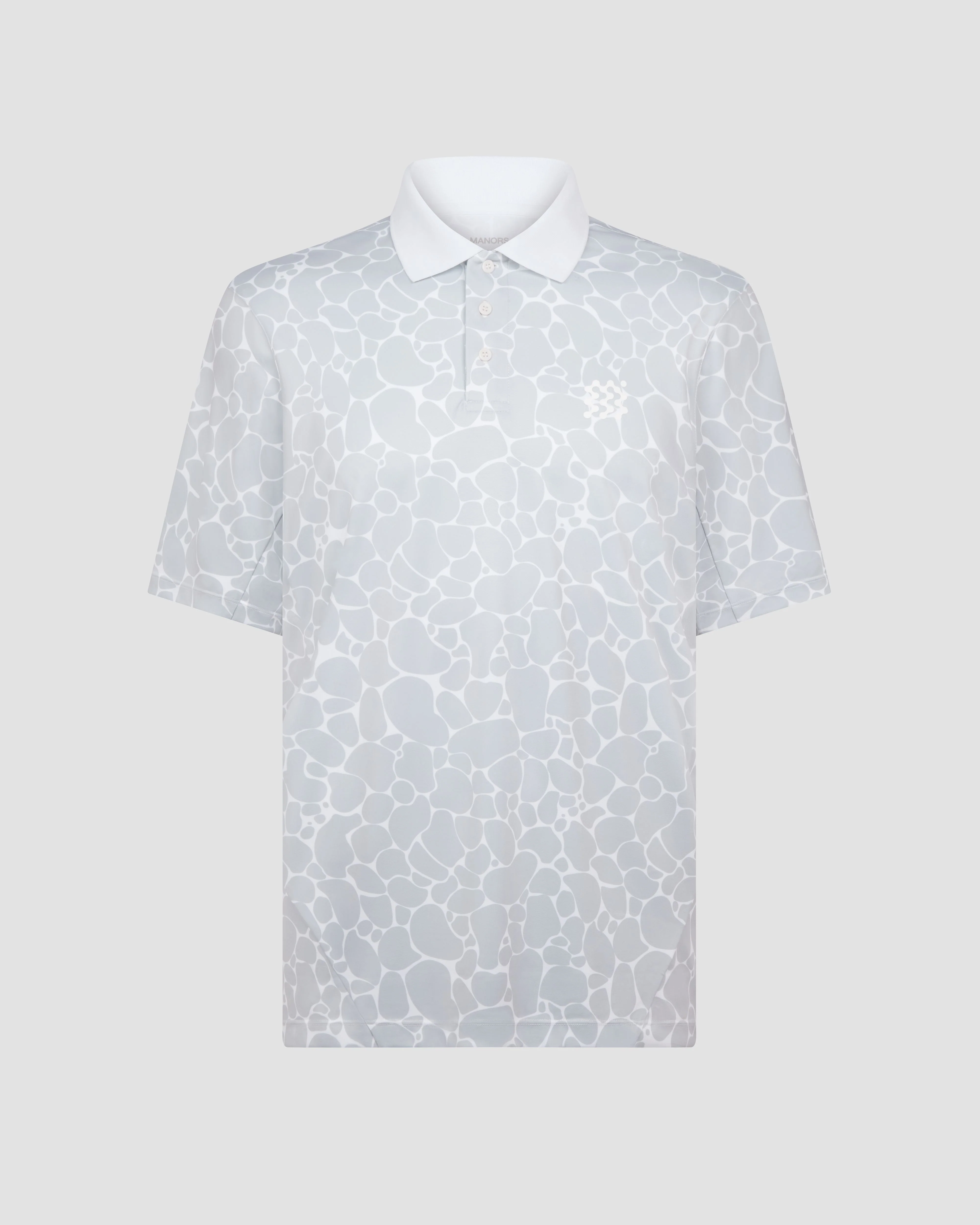 Manors The Course Polo AOP - White - Image 4