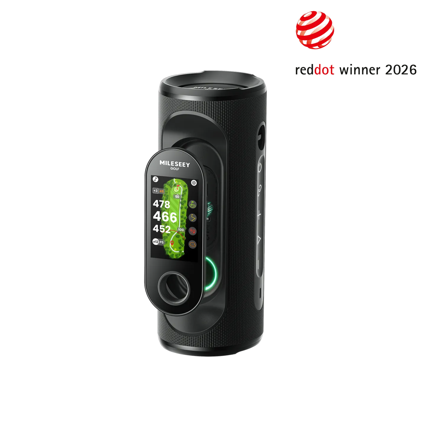 MILESEEY GeneSonic Pro Detachable Golf GPS Speaker - Image 4