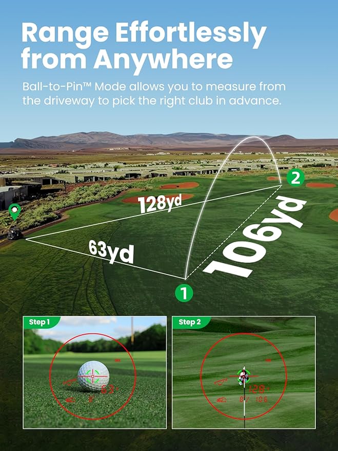 MILESEEY IONME2 Golf Rangefinder - Image 8