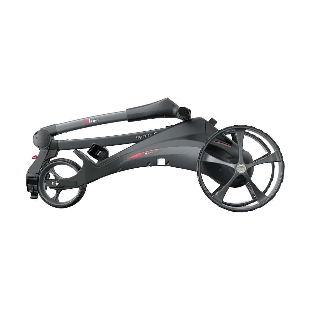 MotoCaddy S1 DHC Ultra Electric Trolley - Black/Red - Image 5