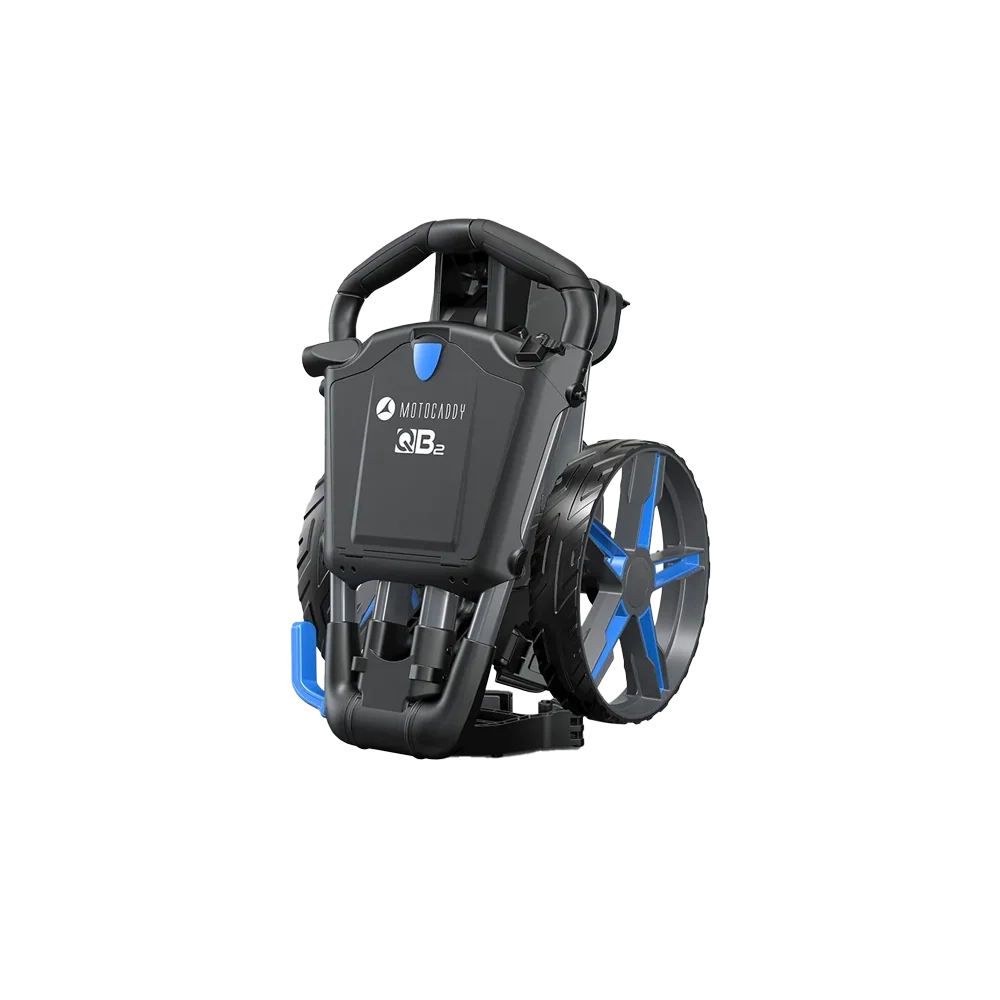 MotoCaddy 2025 QB2 Push Trolley - Lime - Image 4