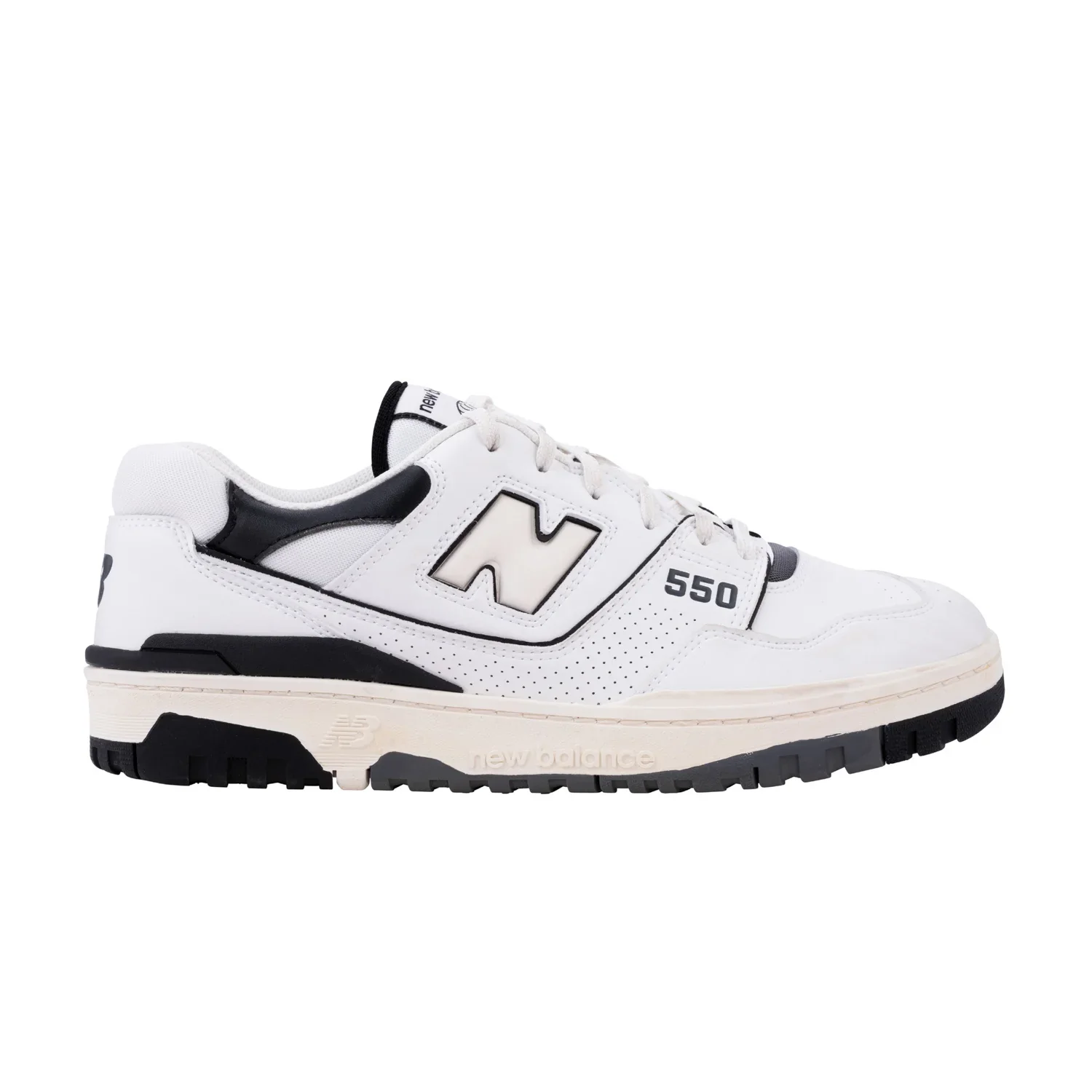 New Balance 550 Golf SL - White/ Black - Image 3