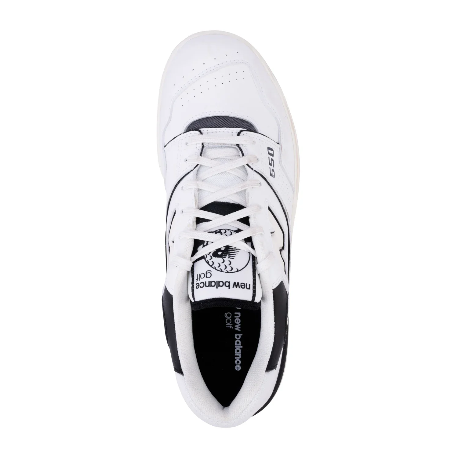 New Balance 550 Golf SL - White/ Black - Image 6