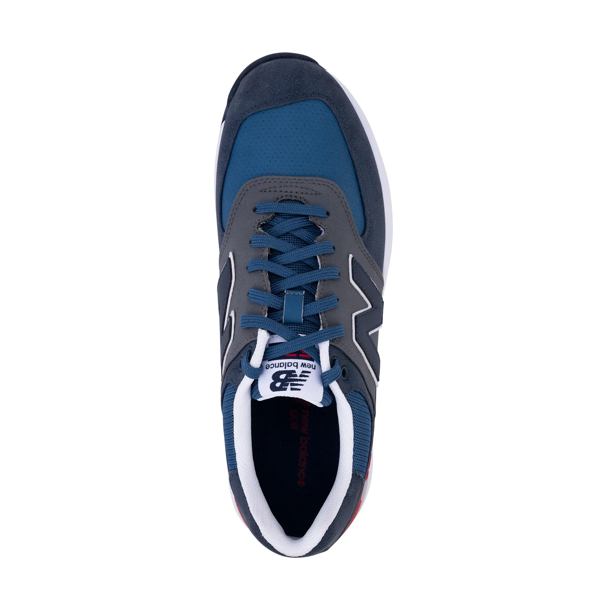 New Balance 574 Greens V2 - Navy Grey - Image 5