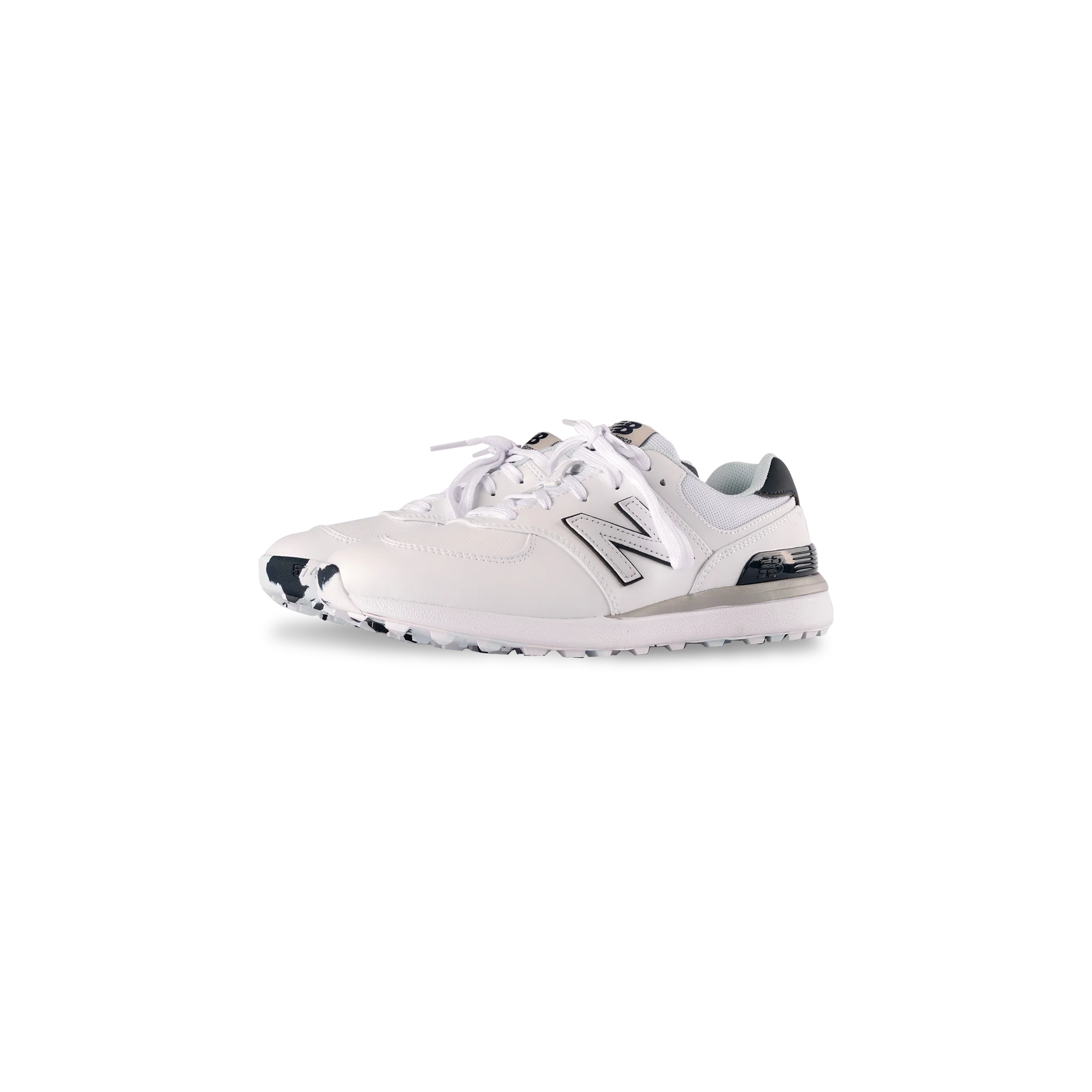 New Balance "574" Womens Greens white/beige Golf Shoes - Image 3
