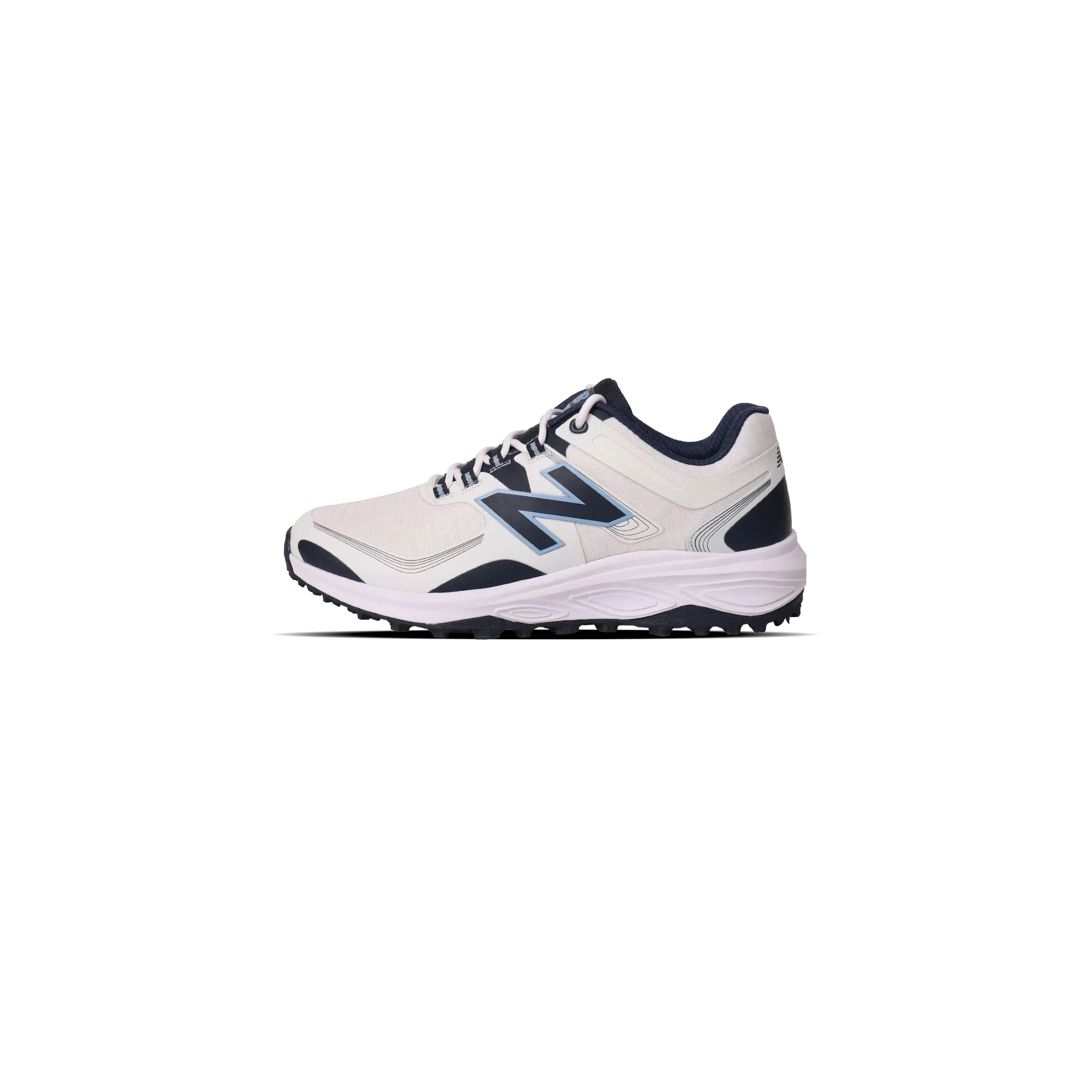 New Balance Fresh Foam Pace XT Golf Shoes - White/Navy - Image 2