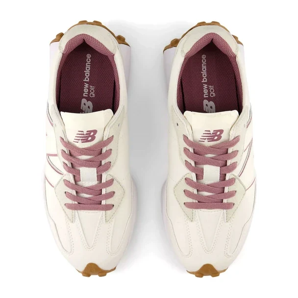 New Balance Women's 327 Golf Shoes - Sea Salt/White - Image 4