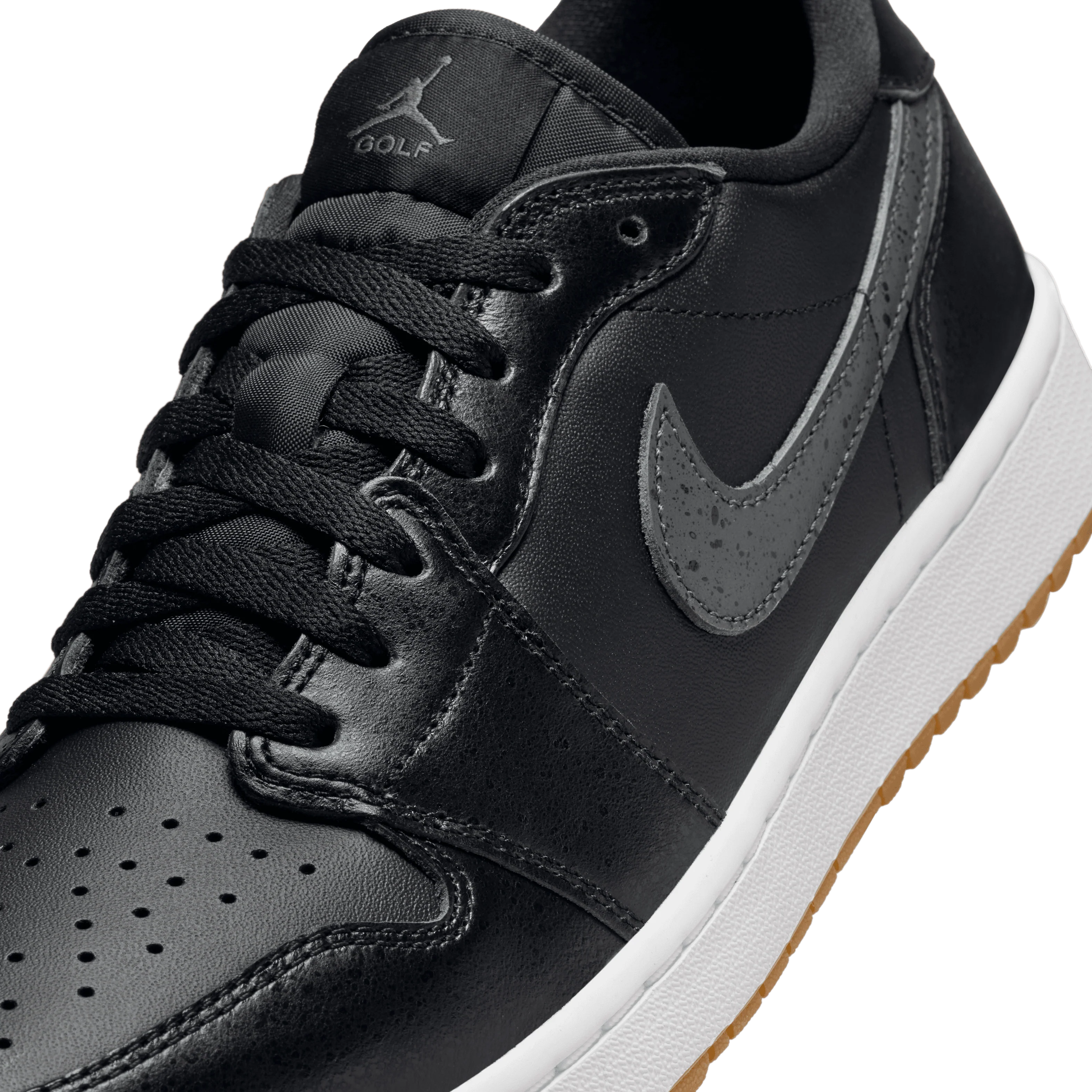 Nike Air Jordan 1 Low Golf Black / Gum - Image 6
