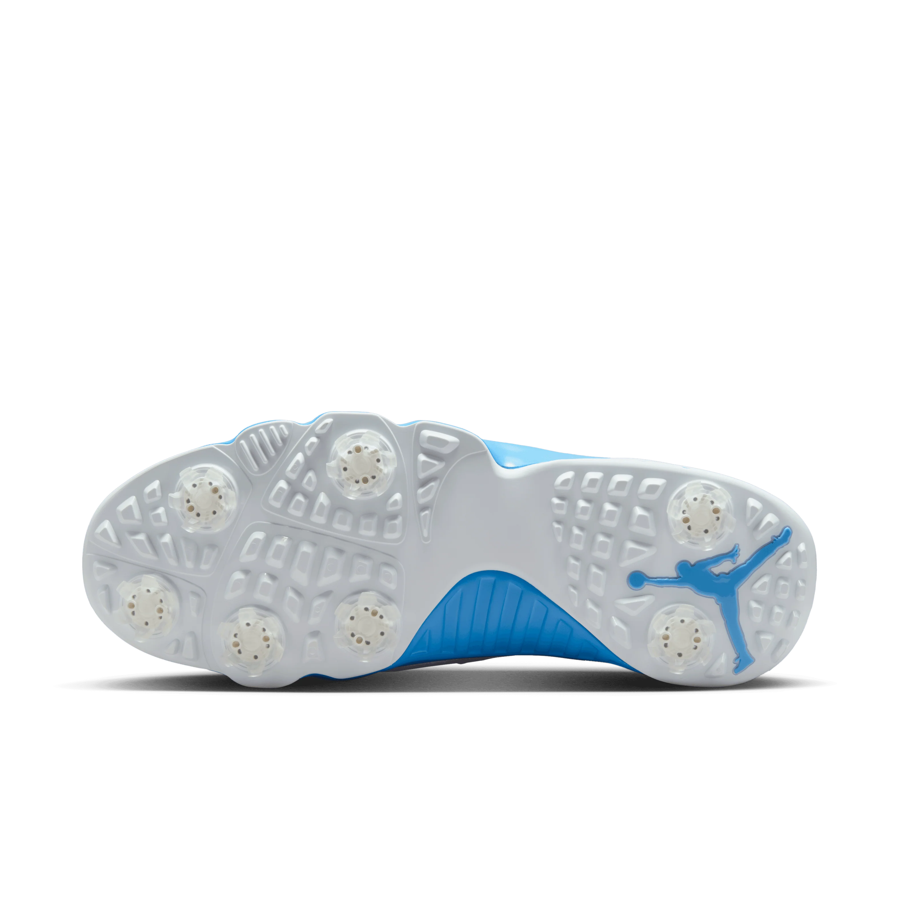 Nike Air Jordan 9 'UNC' Powder Blue/ White Golf - Image 8